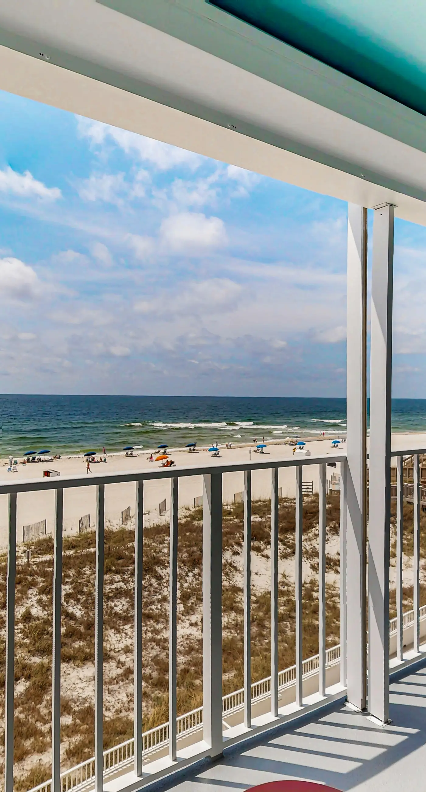 Updated, Gulf front condo with beautiful views, shared pool, sauna, and hot tub