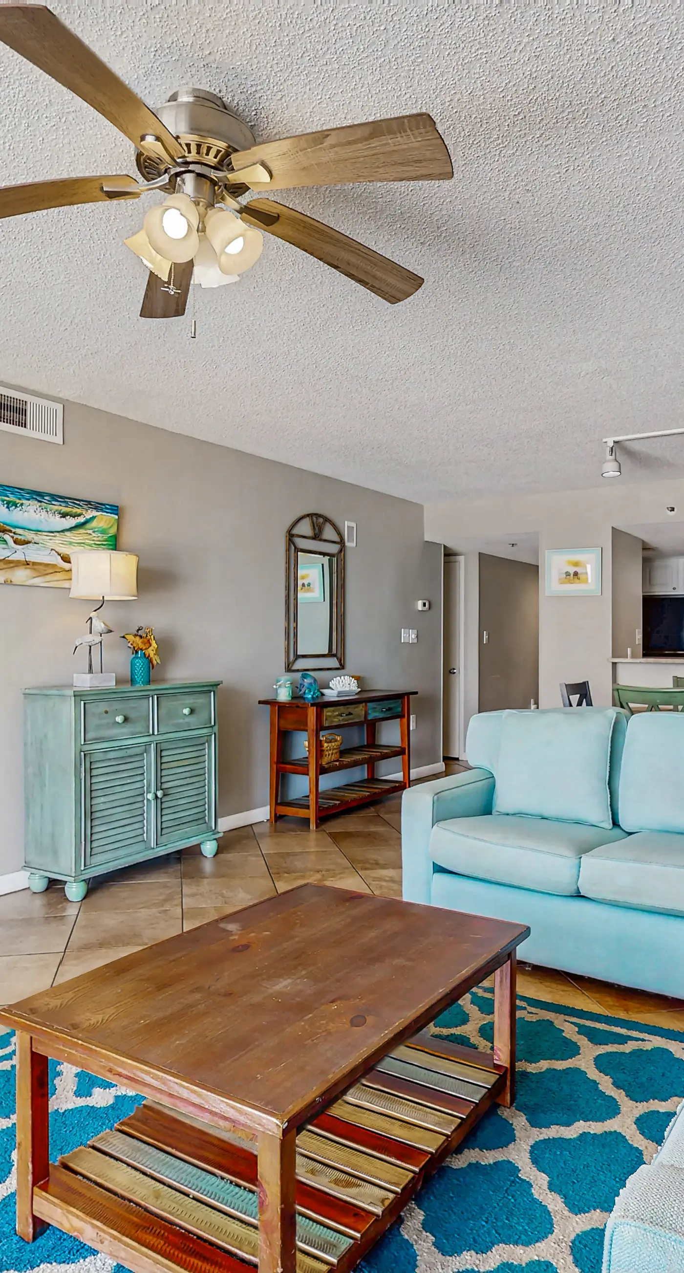 Updated, Gulf front condo with beautiful views, shared pool, sauna, and hot tub