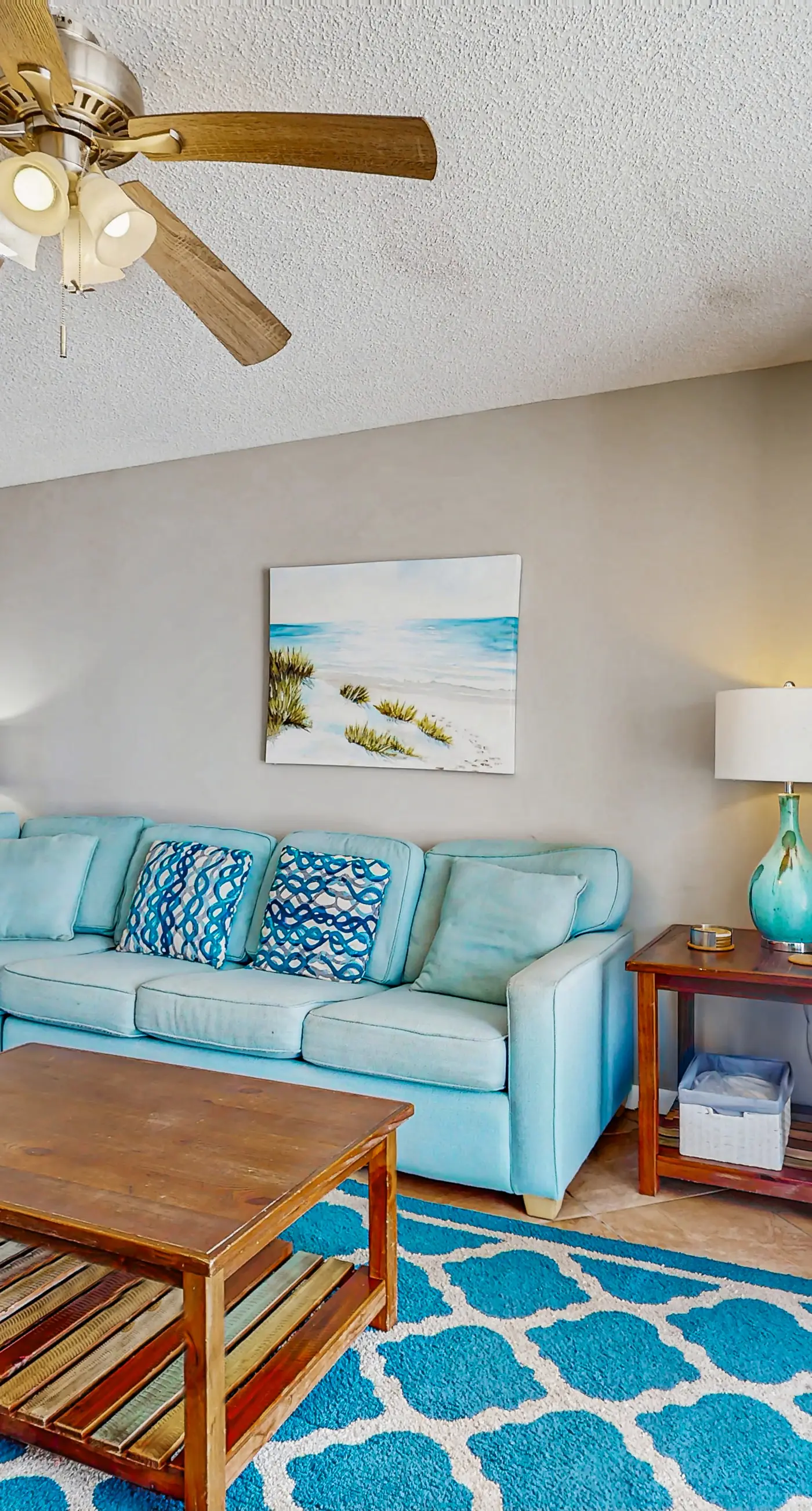 Updated, Gulf front condo with beautiful views, shared pool, sauna, and hot tub