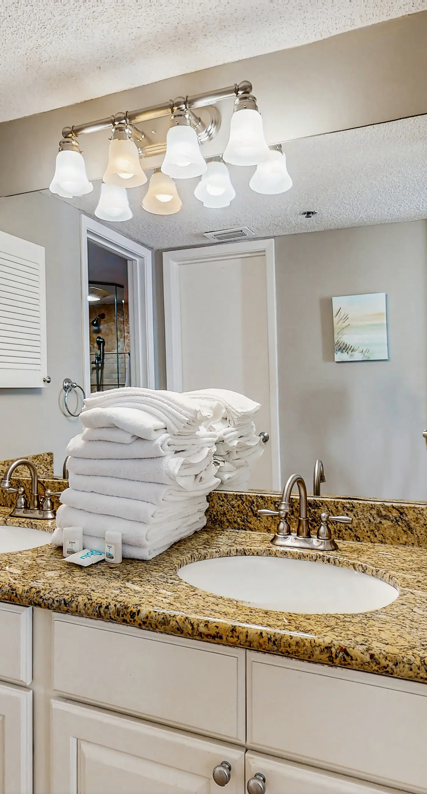 Updated, Gulf front condo with beautiful views, shared pool, sauna, and hot tub