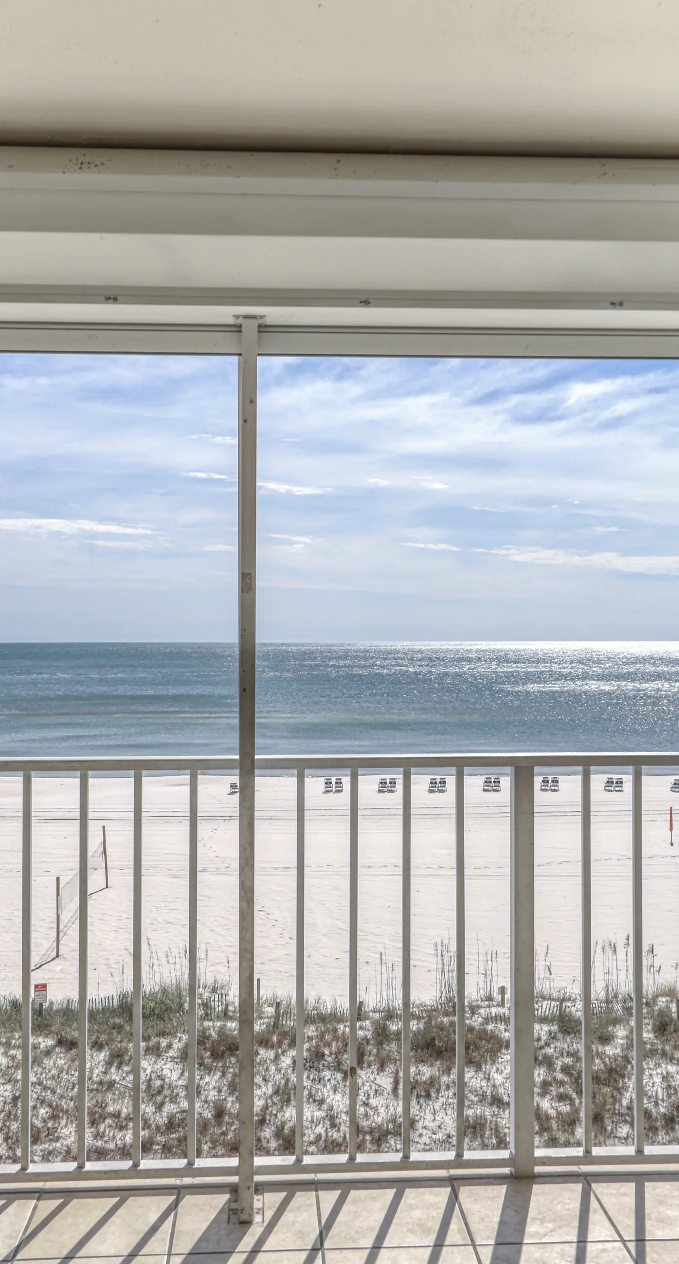 Updated, Gulf front condo with beautiful views, shared pool, sauna, and hot tub
