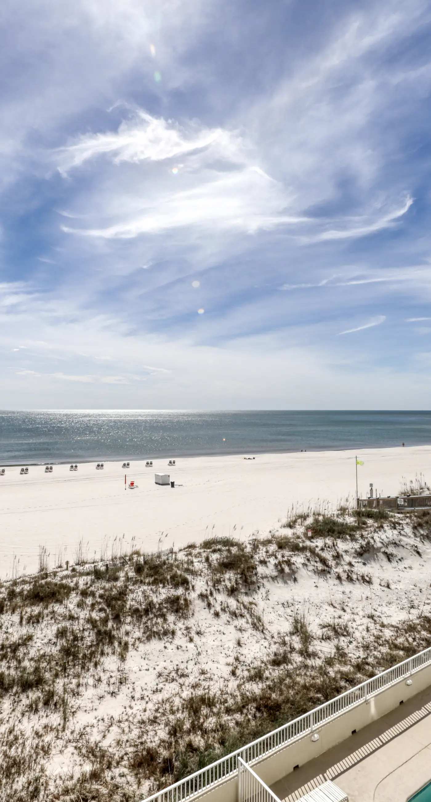 Updated, Gulf front condo with beautiful views, shared pool, sauna, and hot tub