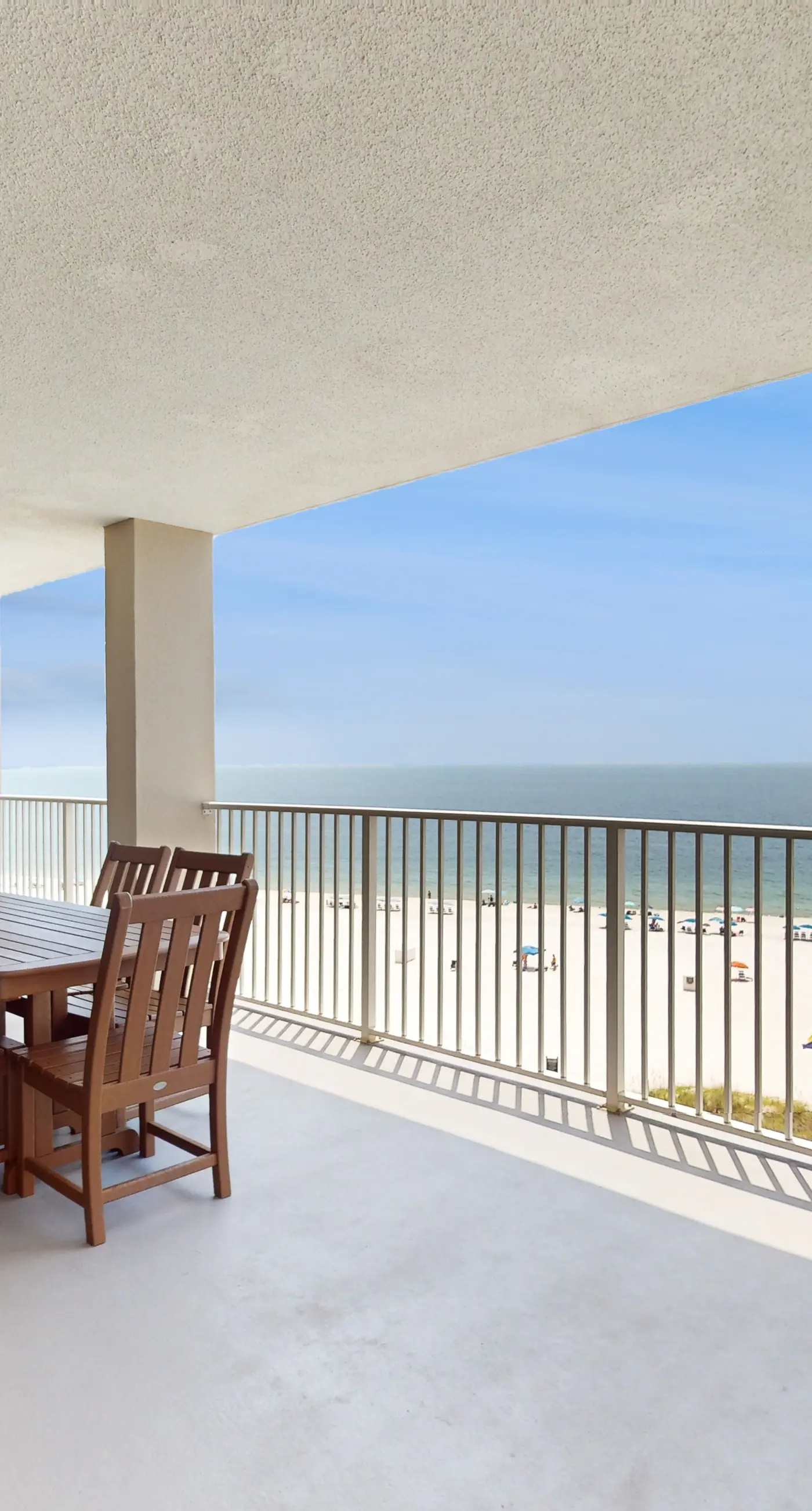 Gulf-Front Beach Condo w/Balcony, Shared Pool, Hot Tub, A/C, Views, & Gym