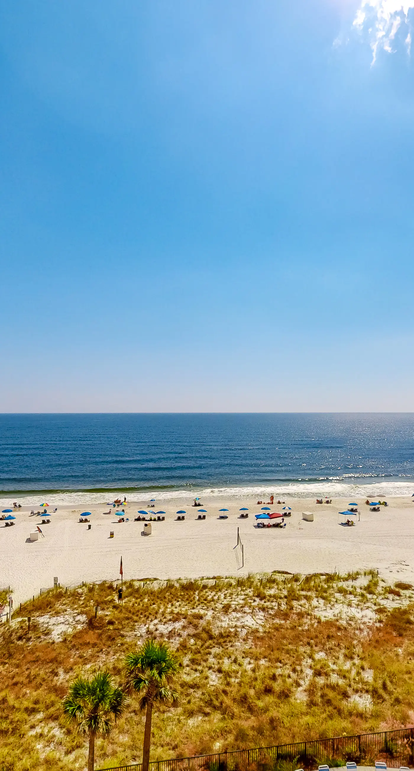 Gulf-Front Beach Condo w/Balcony, Shared Pool, Hot Tub, A/C, Views, & Gym