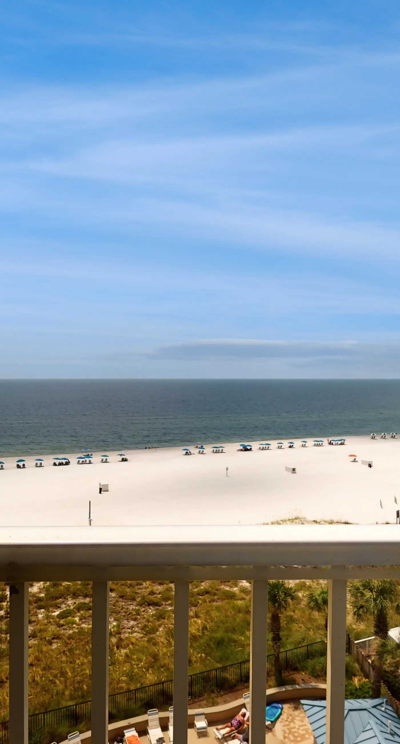 Gulf-Front Beach Condo w/Balcony, Shared Pool, Hot Tub, A/C, Views, & Gym