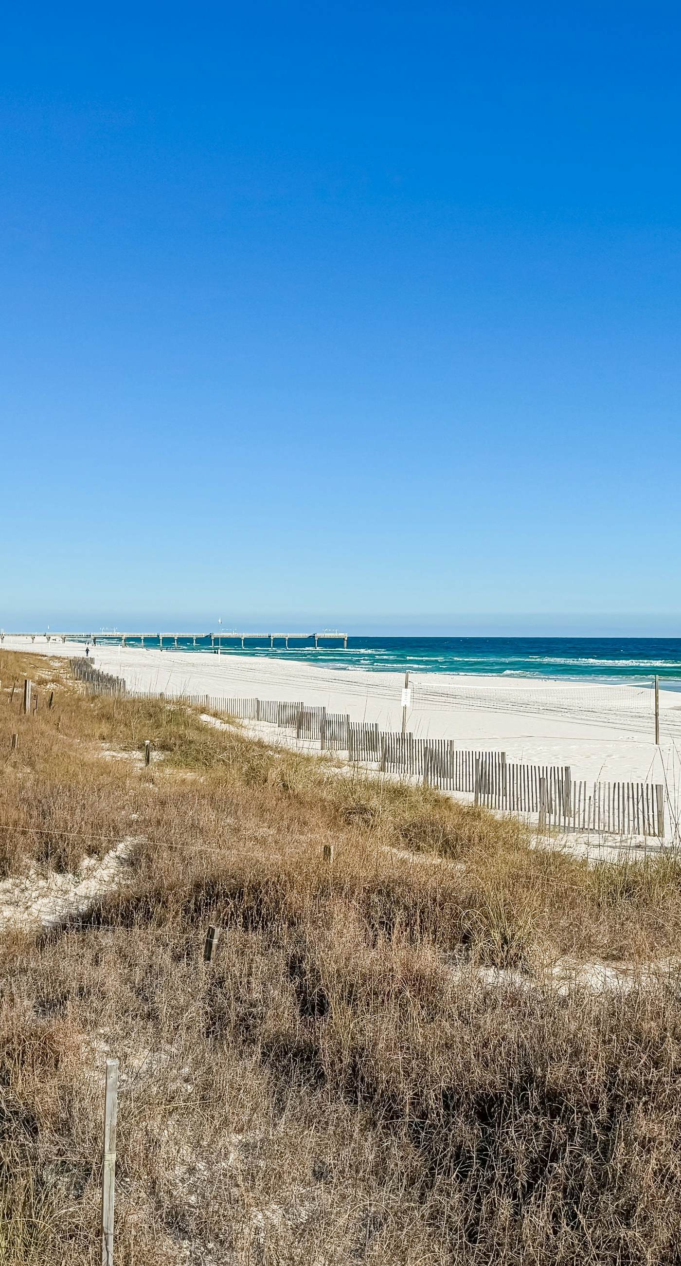 Beachfront condo with stunning views, pool, WiFi, and washer/dryer