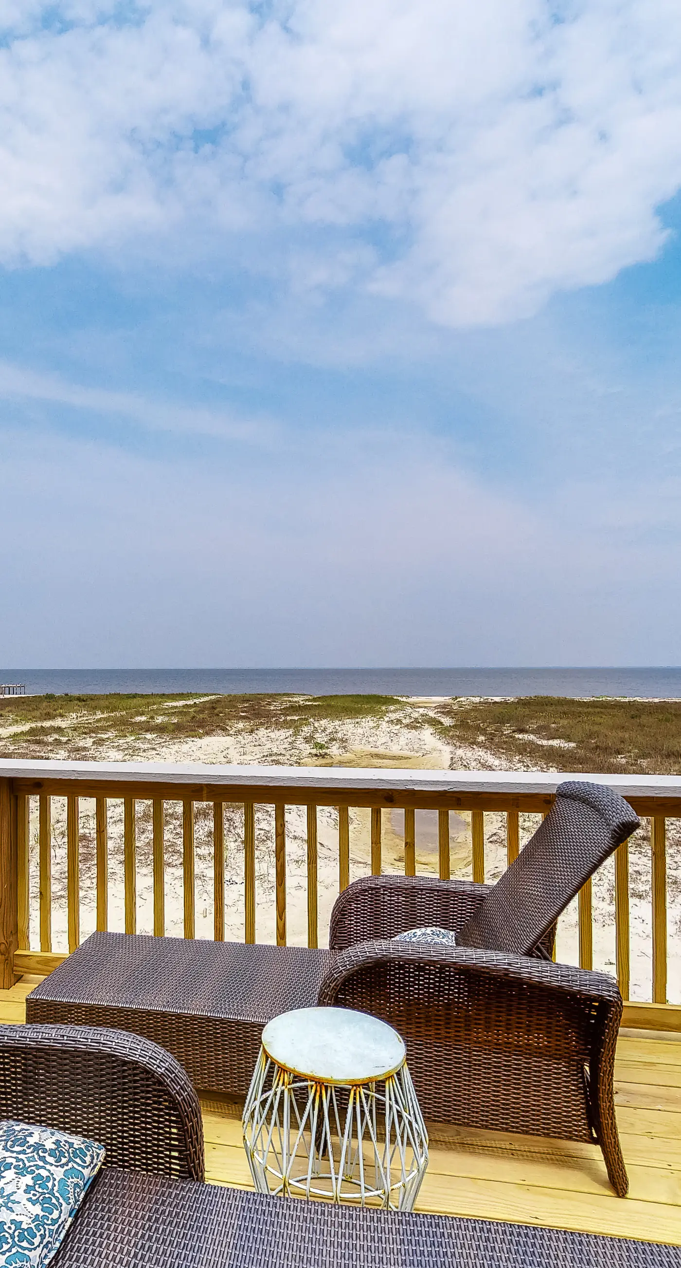 Waterfront beach house on the sound with breathtaking sunset views & gulf access