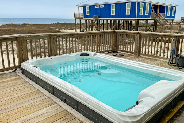 Waterfront beach house on the sound with breathtaking sunset views & gulf access