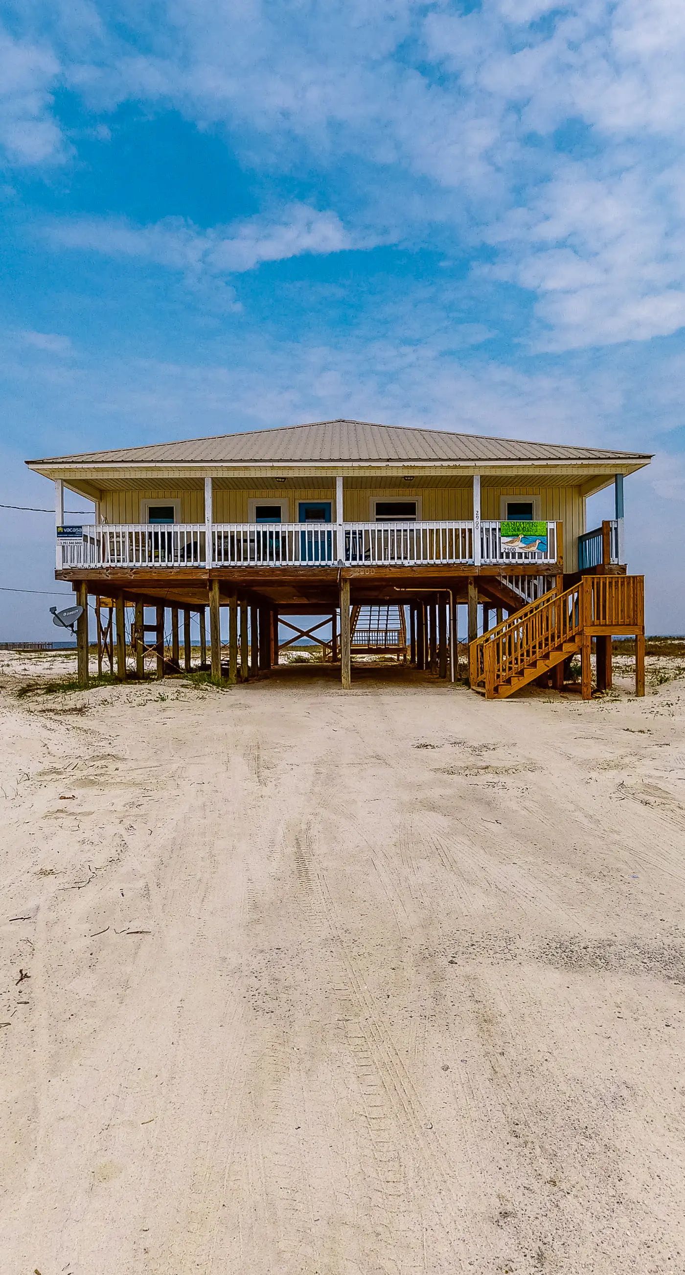 Waterfront beach house on the sound with breathtaking sunset views & gulf access