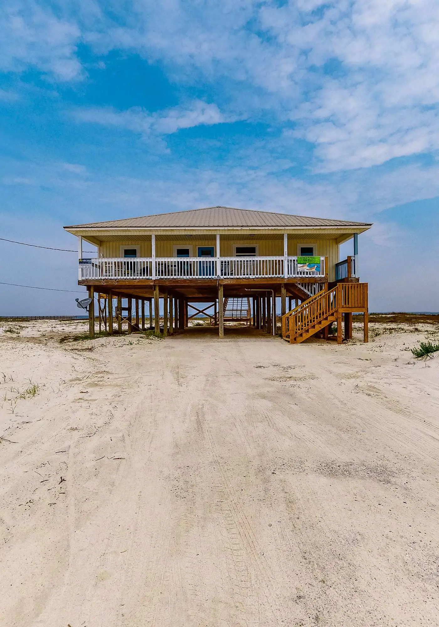 Waterfront beach house on the sound with breathtaking sunset views & gulf access