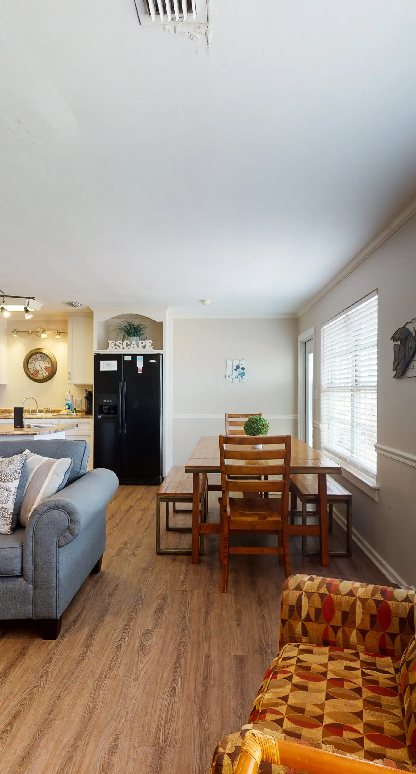 Dog-friendly home with sound-side deck, full kitchen, & fantastic views