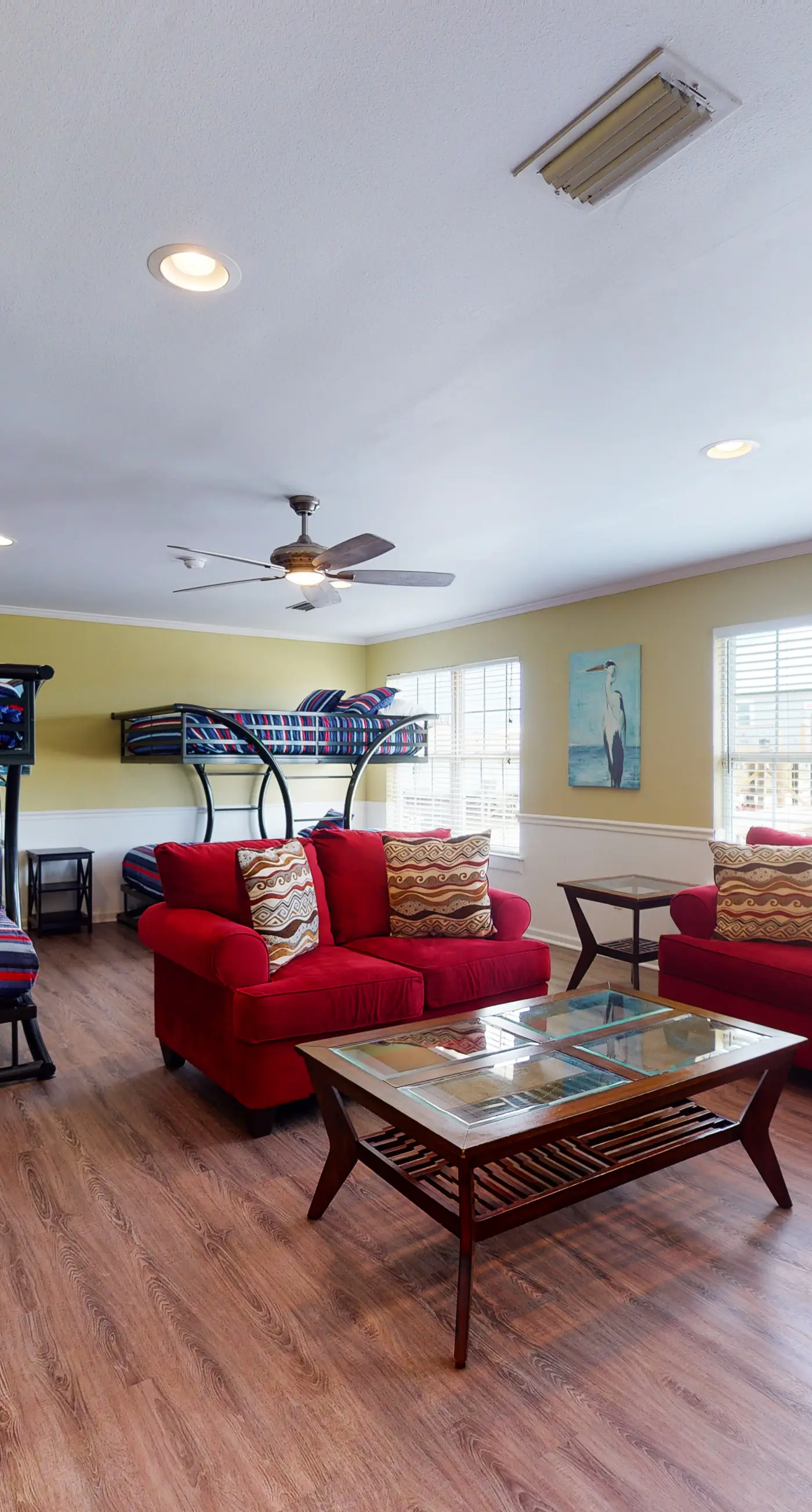 Dog-friendly home with sound-side deck, full kitchen, & fantastic views