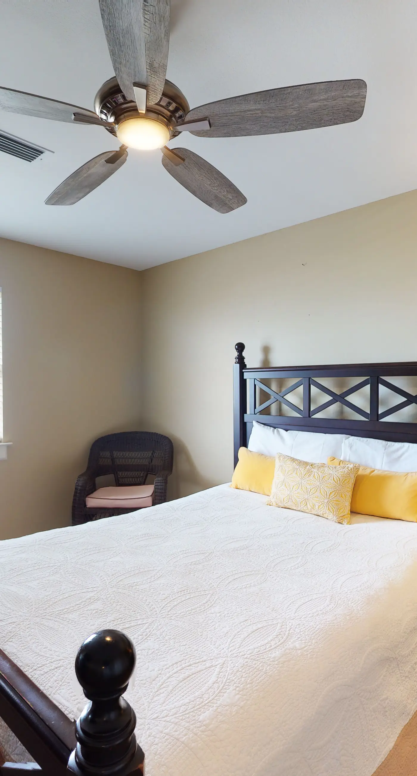 Dog-friendly home with sound-side deck, full kitchen, & fantastic views