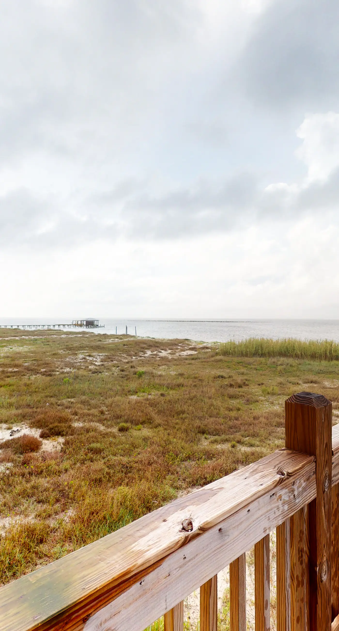 Dog-friendly home with sound-side deck, full kitchen, & fantastic views