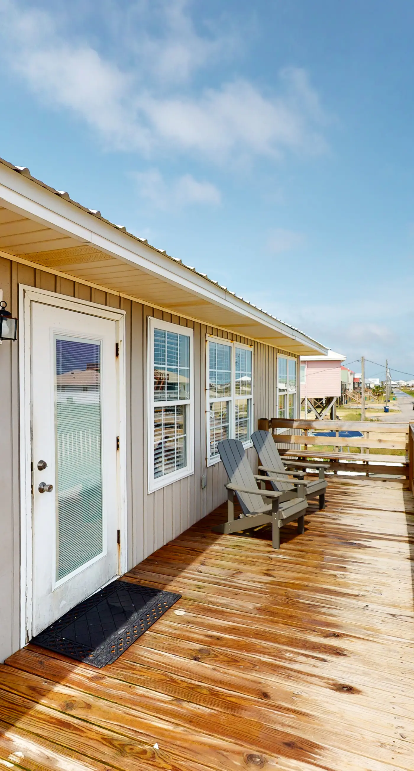 Dog-friendly home with sound-side deck, full kitchen, & fantastic views