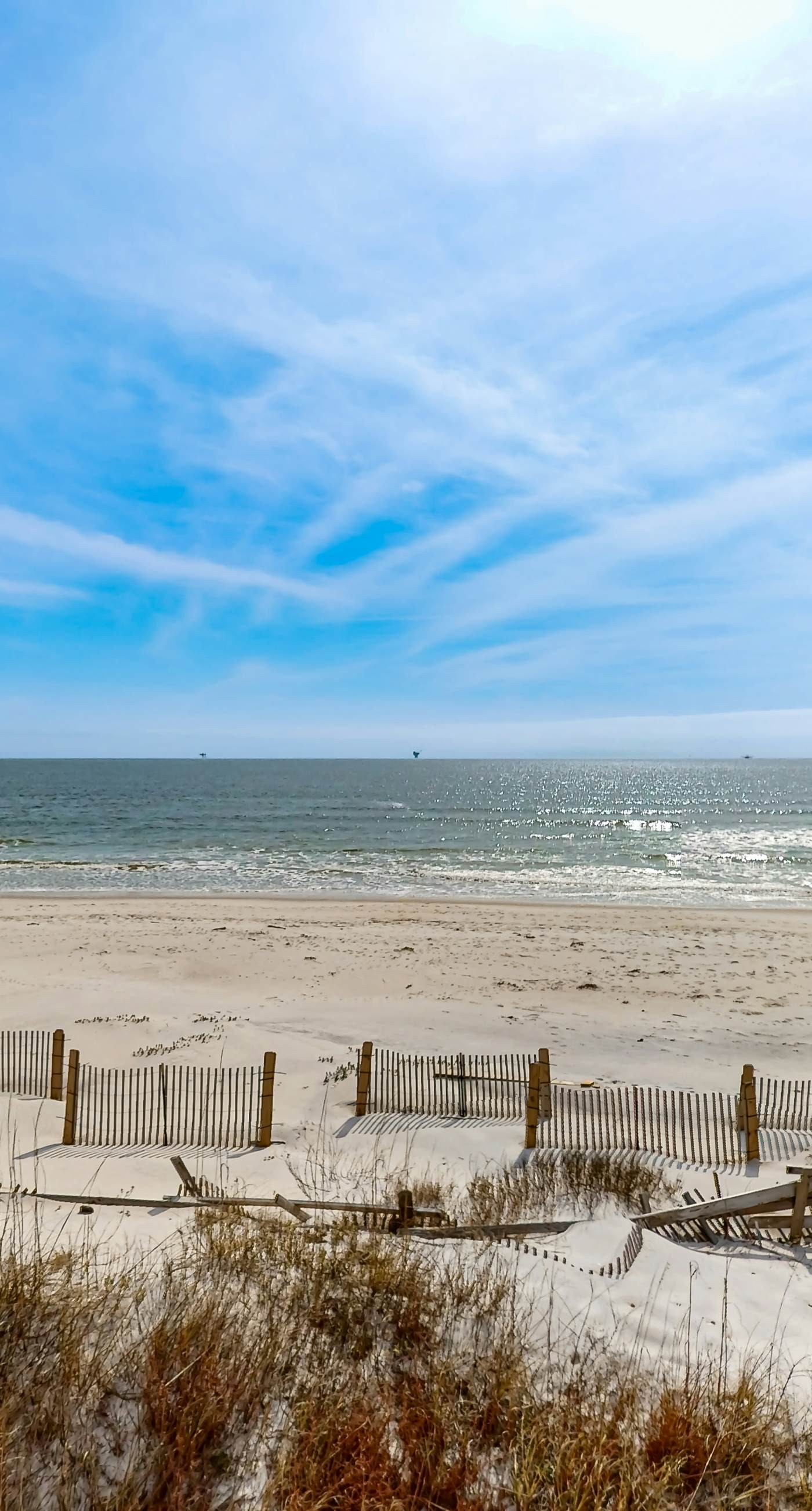 Spectacular Gulf-front home with covered porch & views - on the beach
