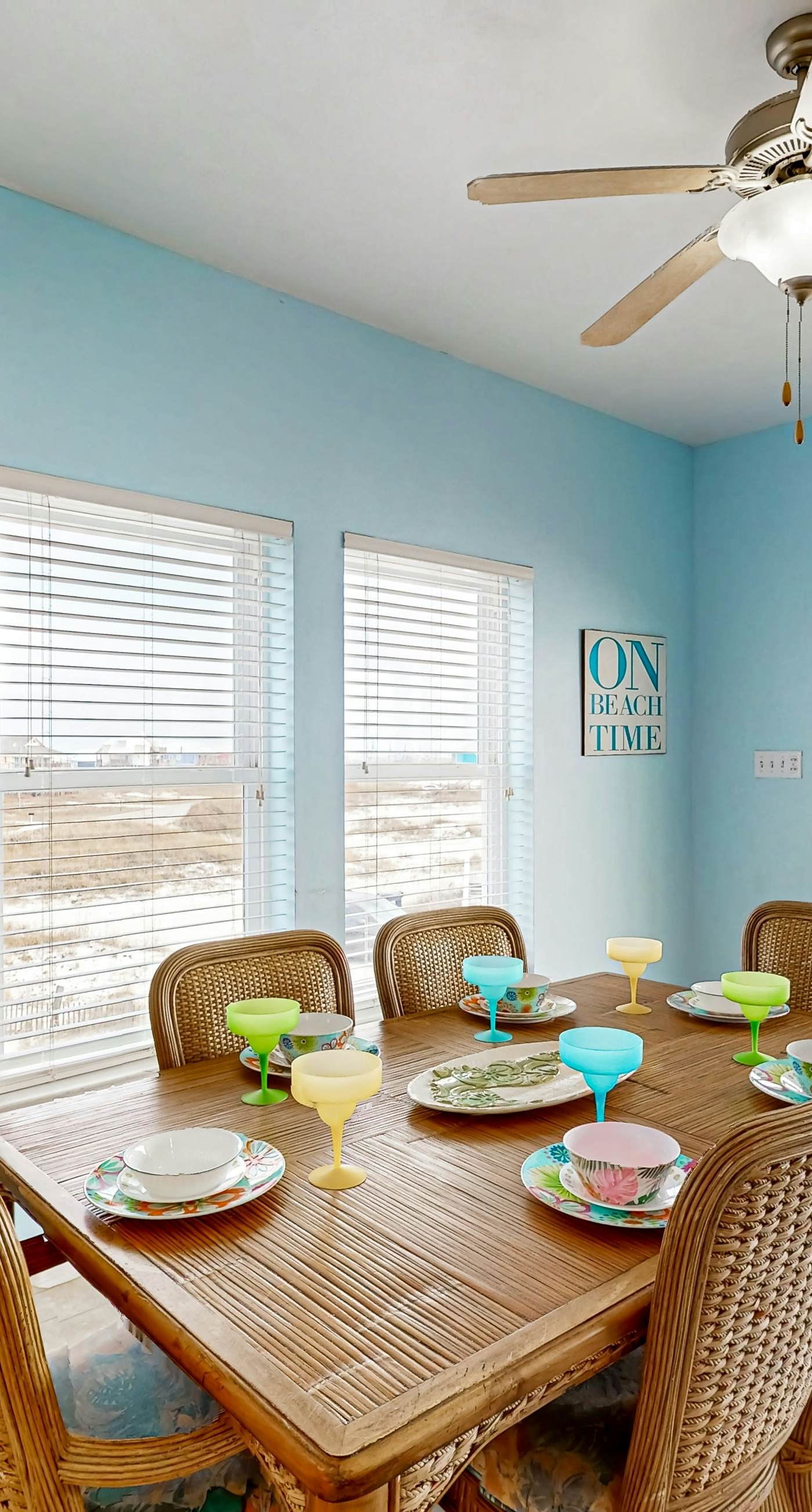 Spectacular Gulf-front home with covered porch & views - on the beach