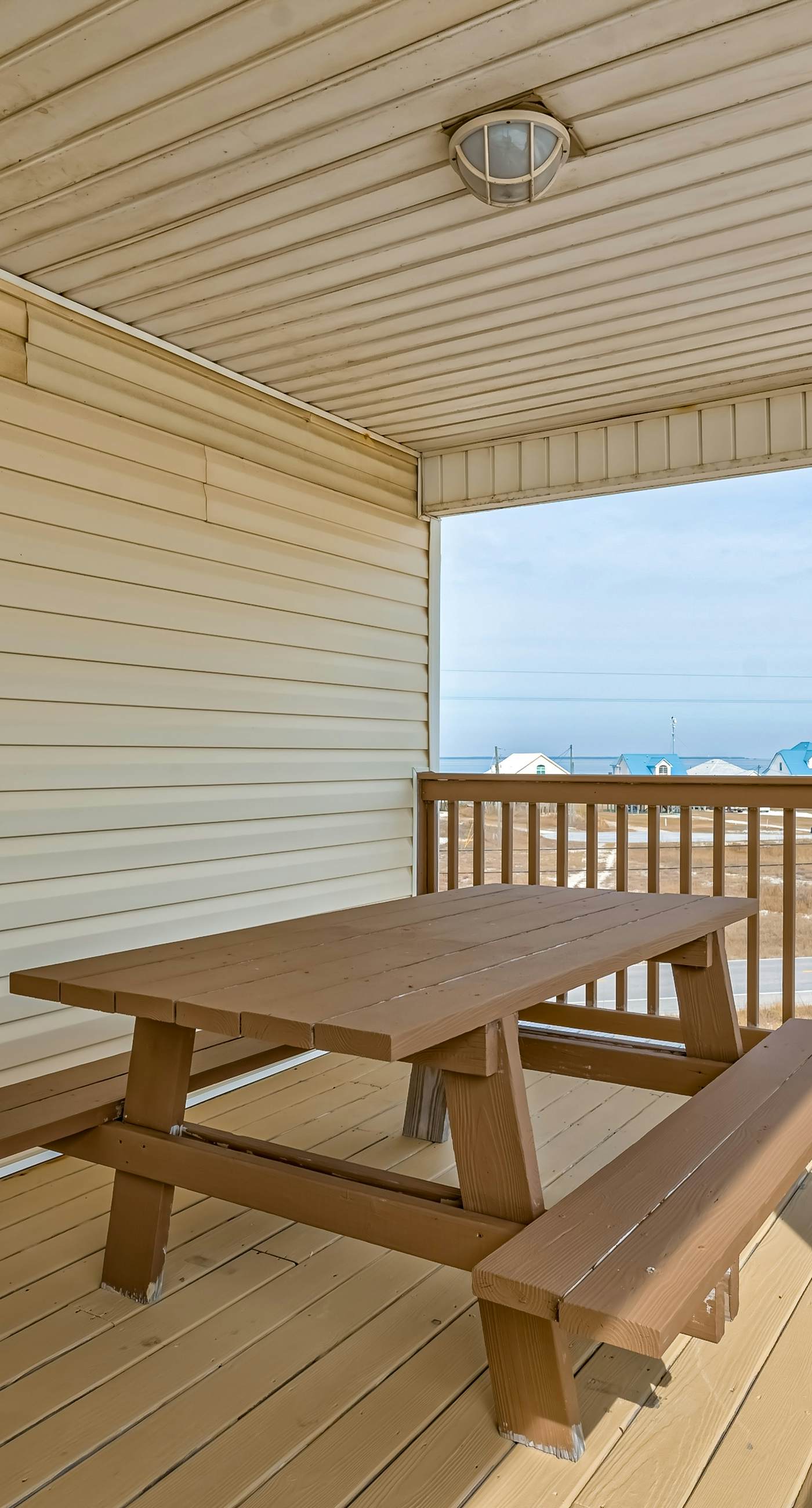 Spectacular Gulf-front home with covered porch & views - on the beach