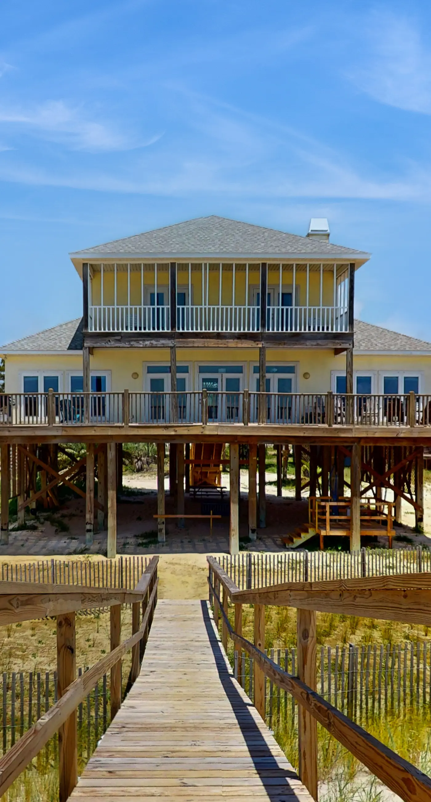 Gulf-front home in a gated community with easy access to the beach & amazing views