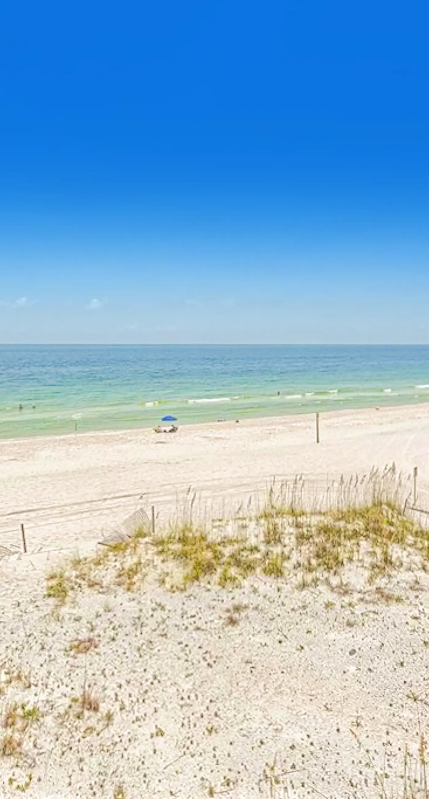 Beautiful resort condo at the foot of the beach with pool, WiFi, central AC