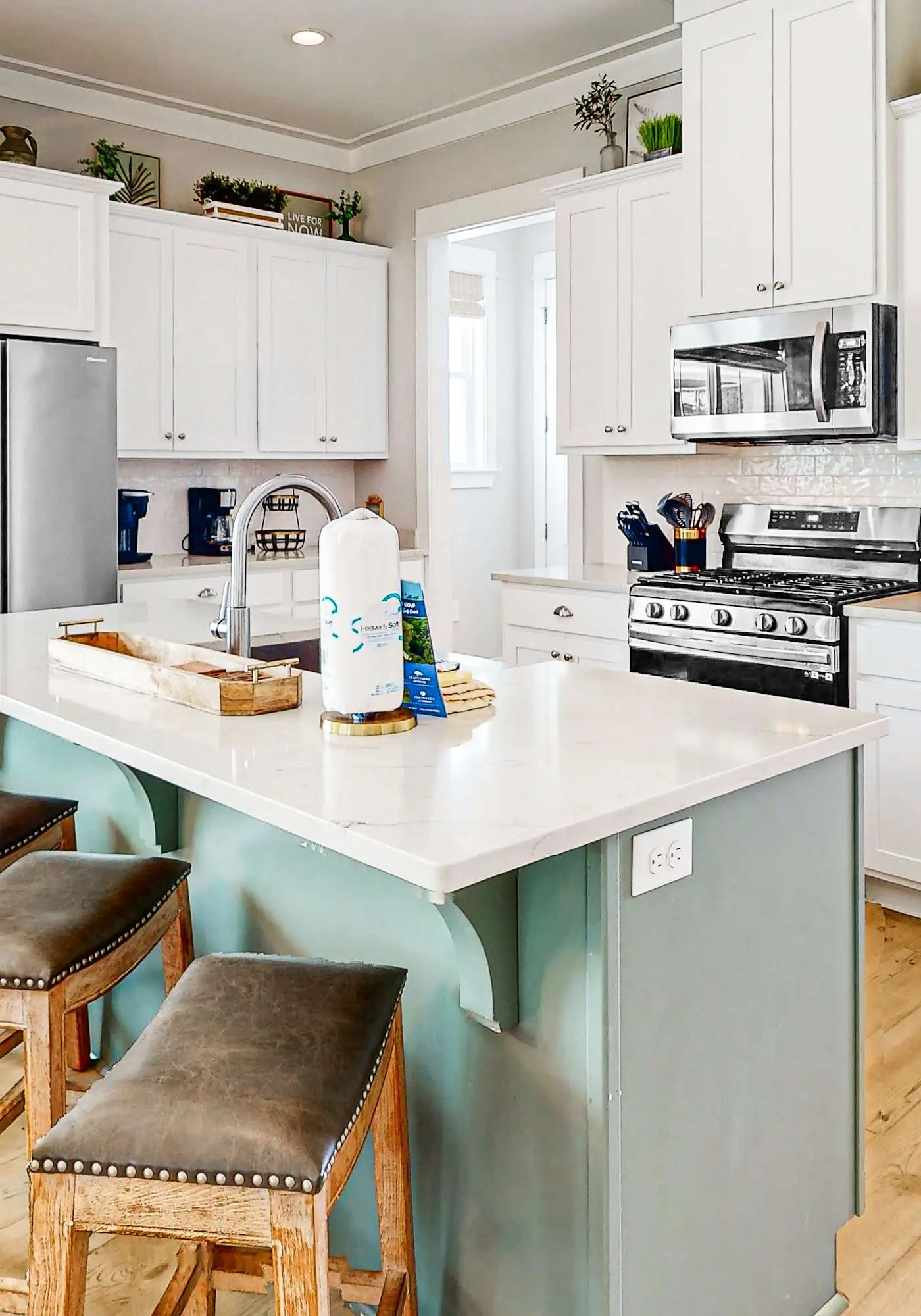 Upscale beachside dog-friendly home near the beach with grill, washer,dryer & AC