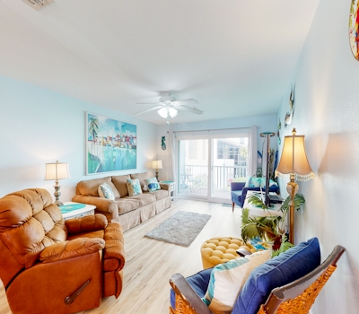 Gulf-view condo at Perdido Dunes near beach with washer,dryer & balcony