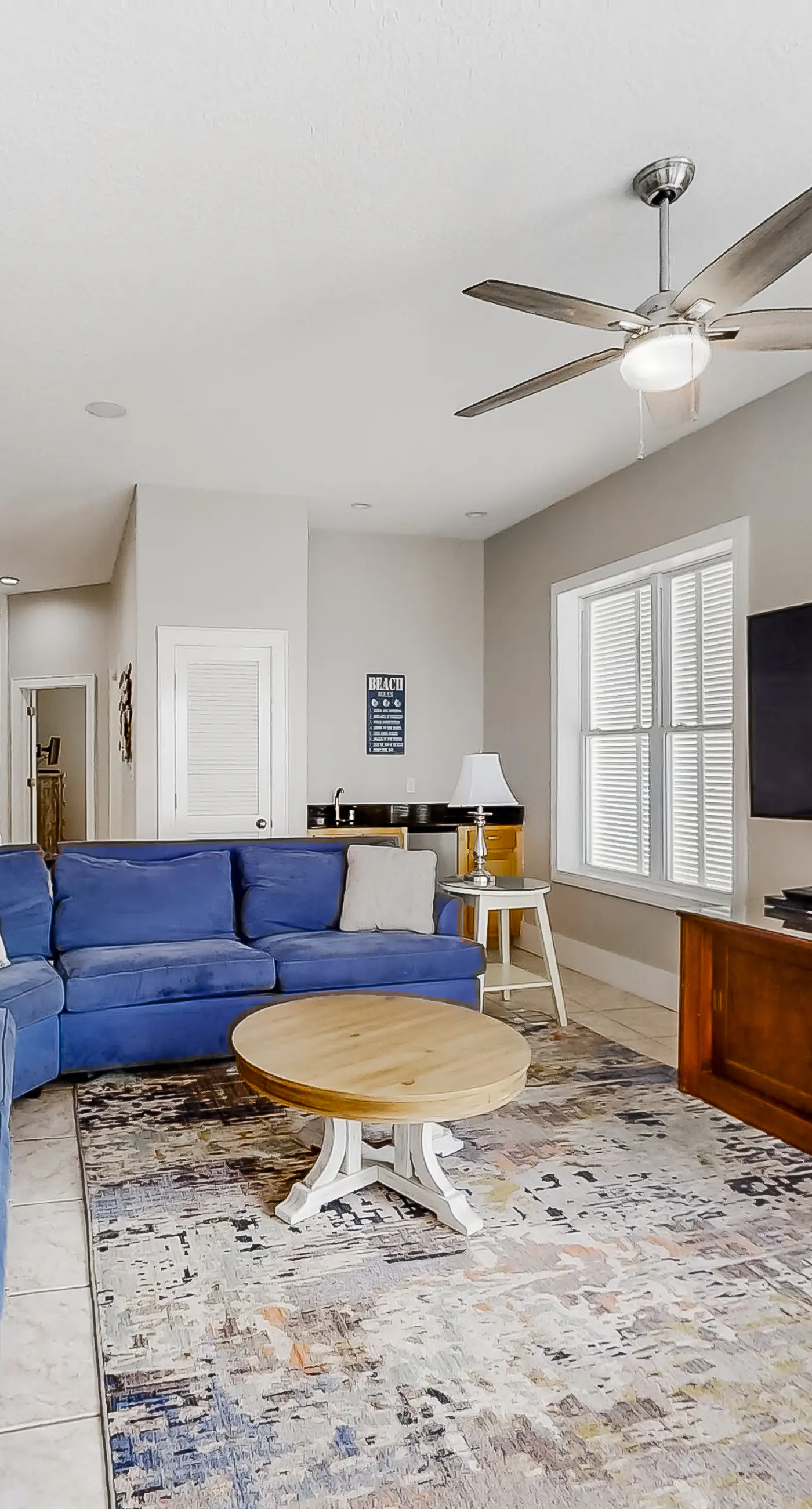 Beautiful Gulf-front home with bright interior, pool, free WiFi, & central AC