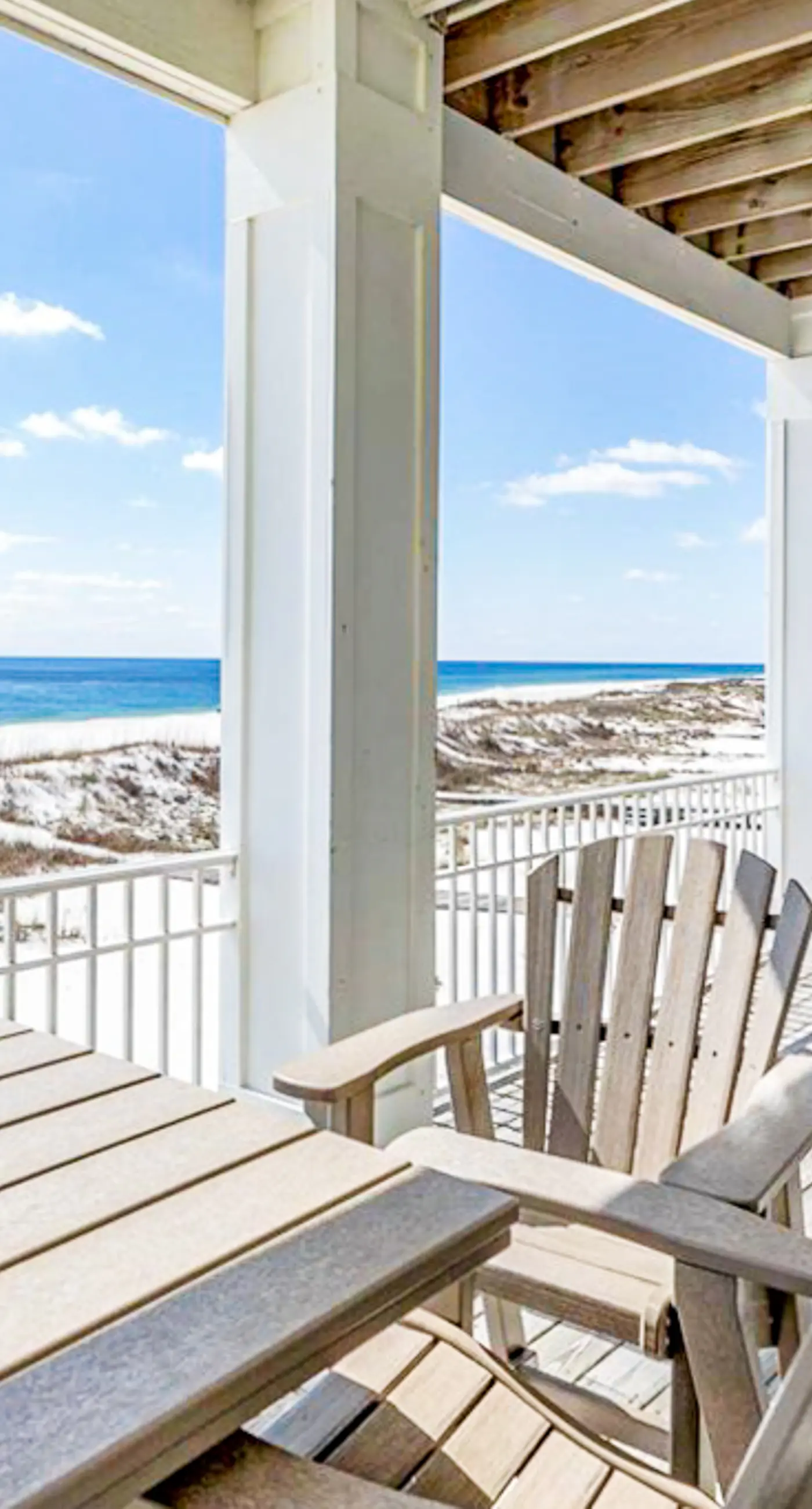 Beautiful Gulf-front home with bright interior, pool, free WiFi, & central AC