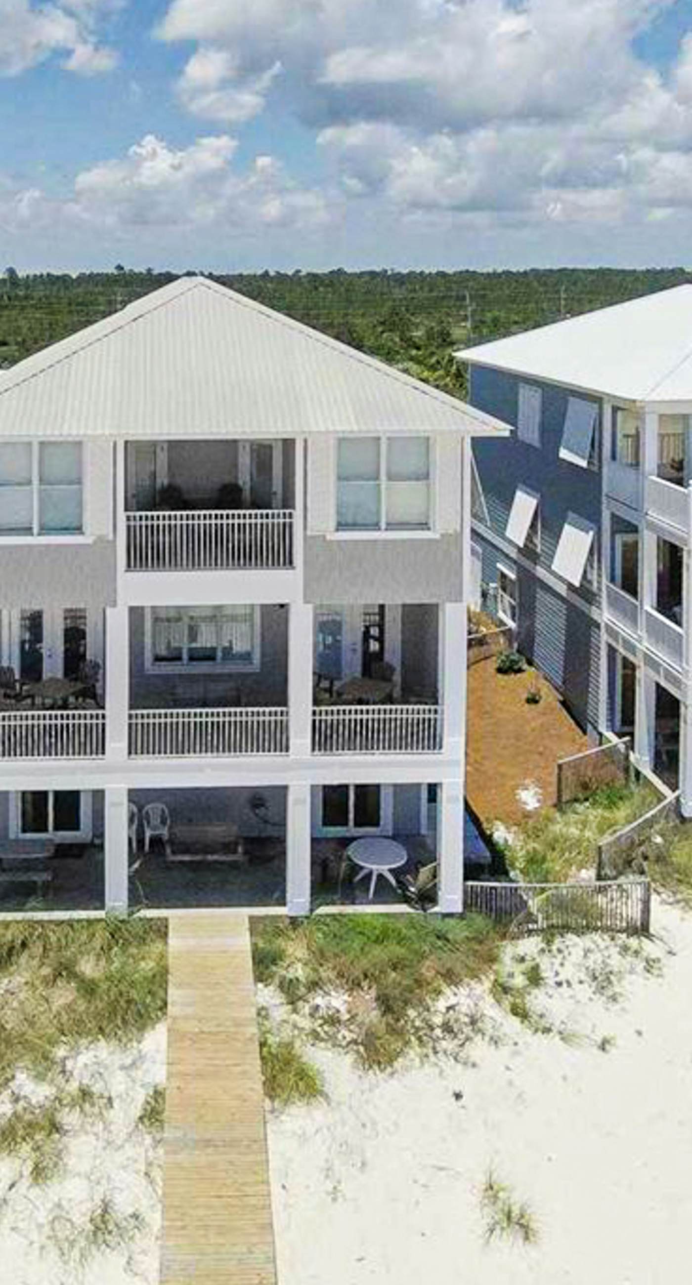 Spacious beachfront home with Gulf-view decks, boardwalk, & pool