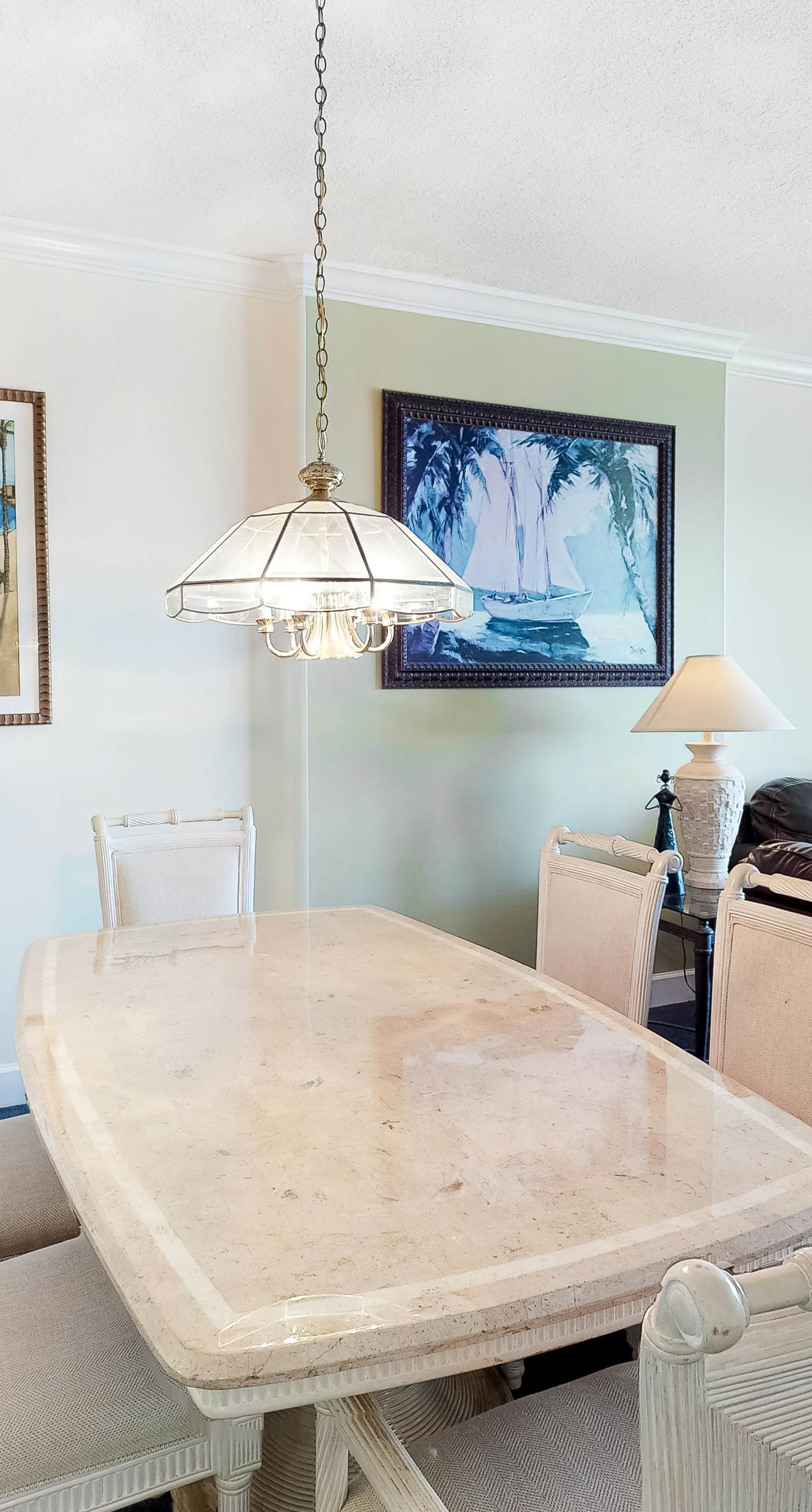 Gulf-front condo with shaded balcony, pools, hot tubs, gym & beach access