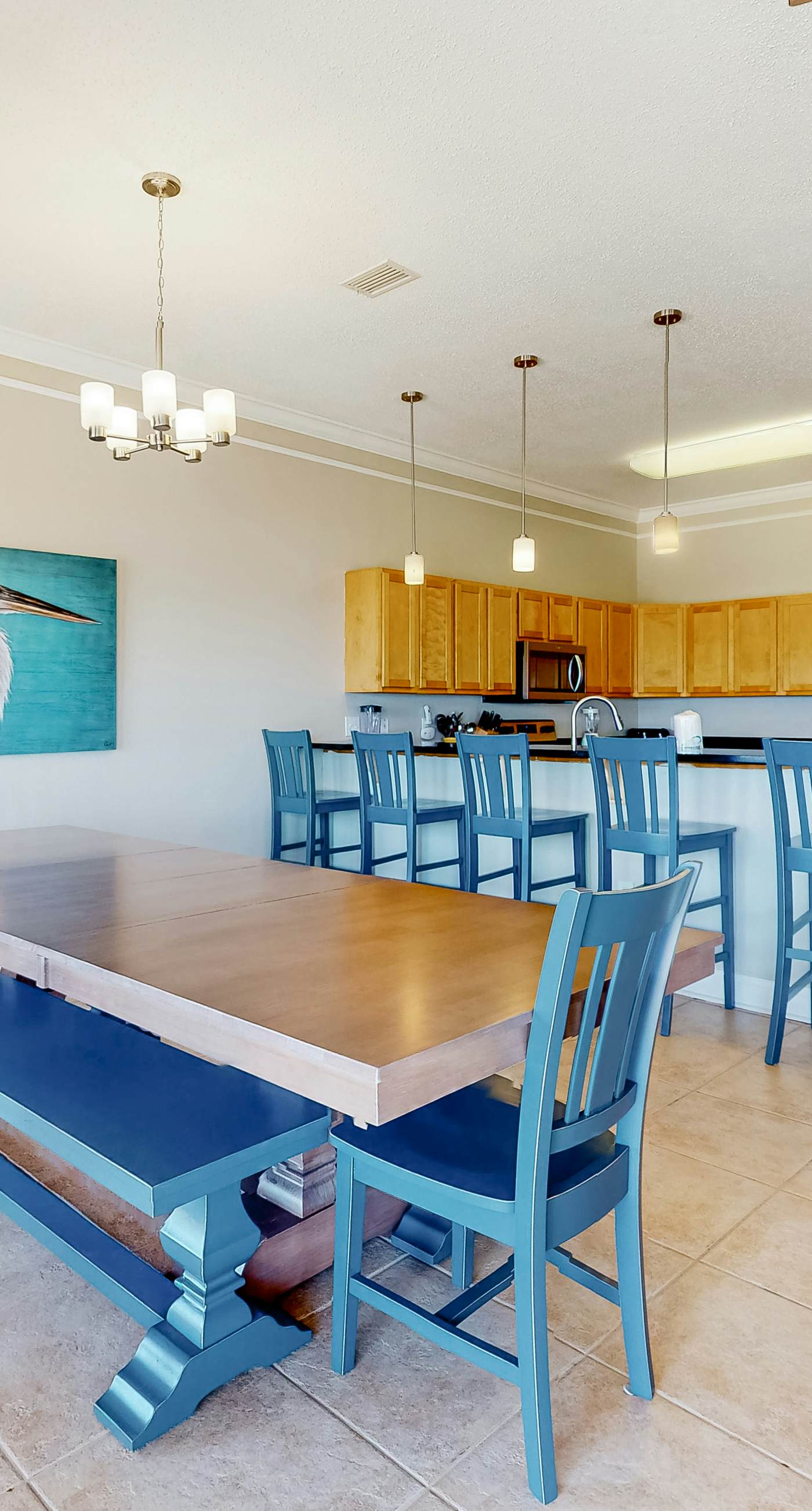 Large beachfront home with pool, deck & AC - wedding-friendly