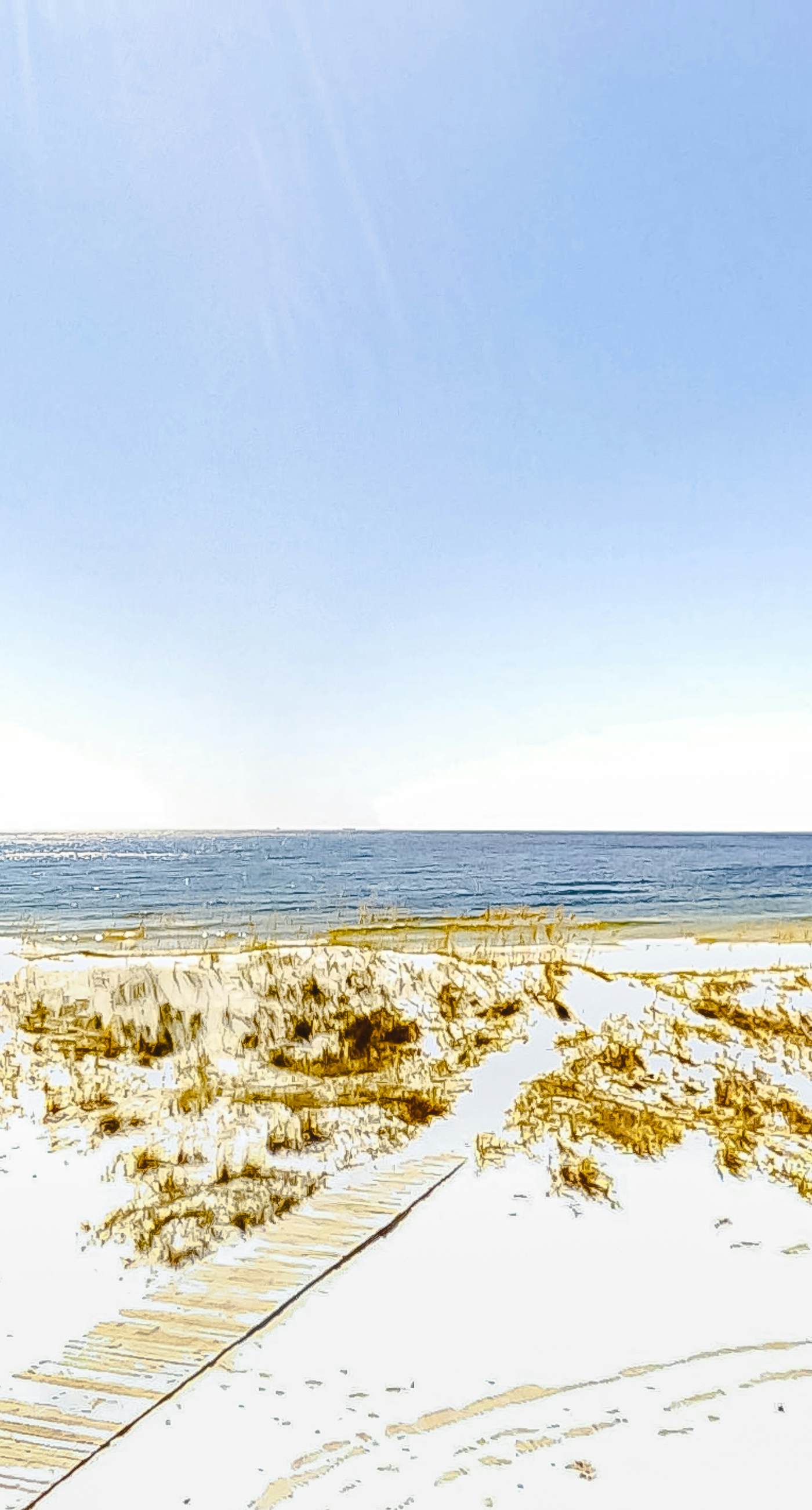 Gulf-front home on the beach with 3-tier deck, Gulf views & pool access