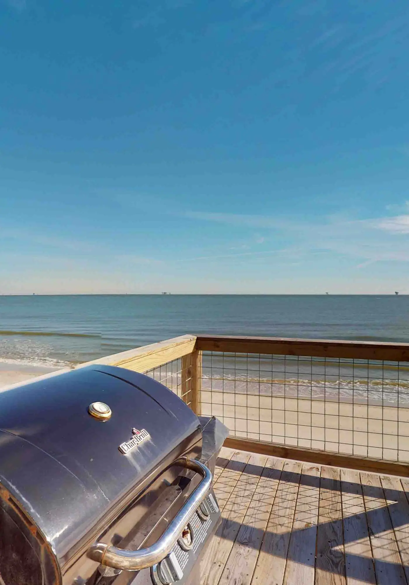 Spacious, Beachfront Home with Free WiFi, Central AC, & a Furnished Deck
