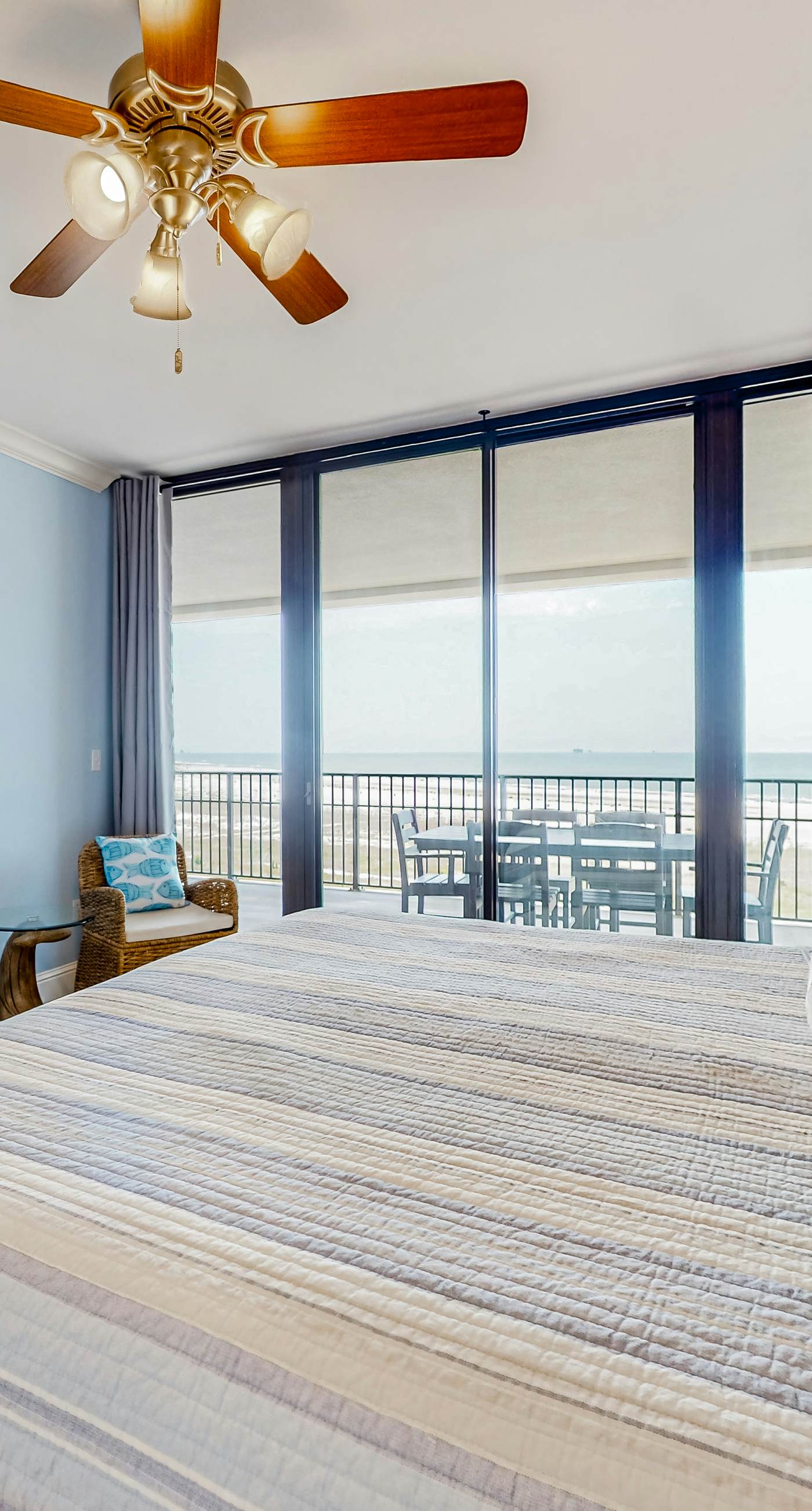 Gulf-front condo with a beach view, pools, hot tub, tennis, & fitness room