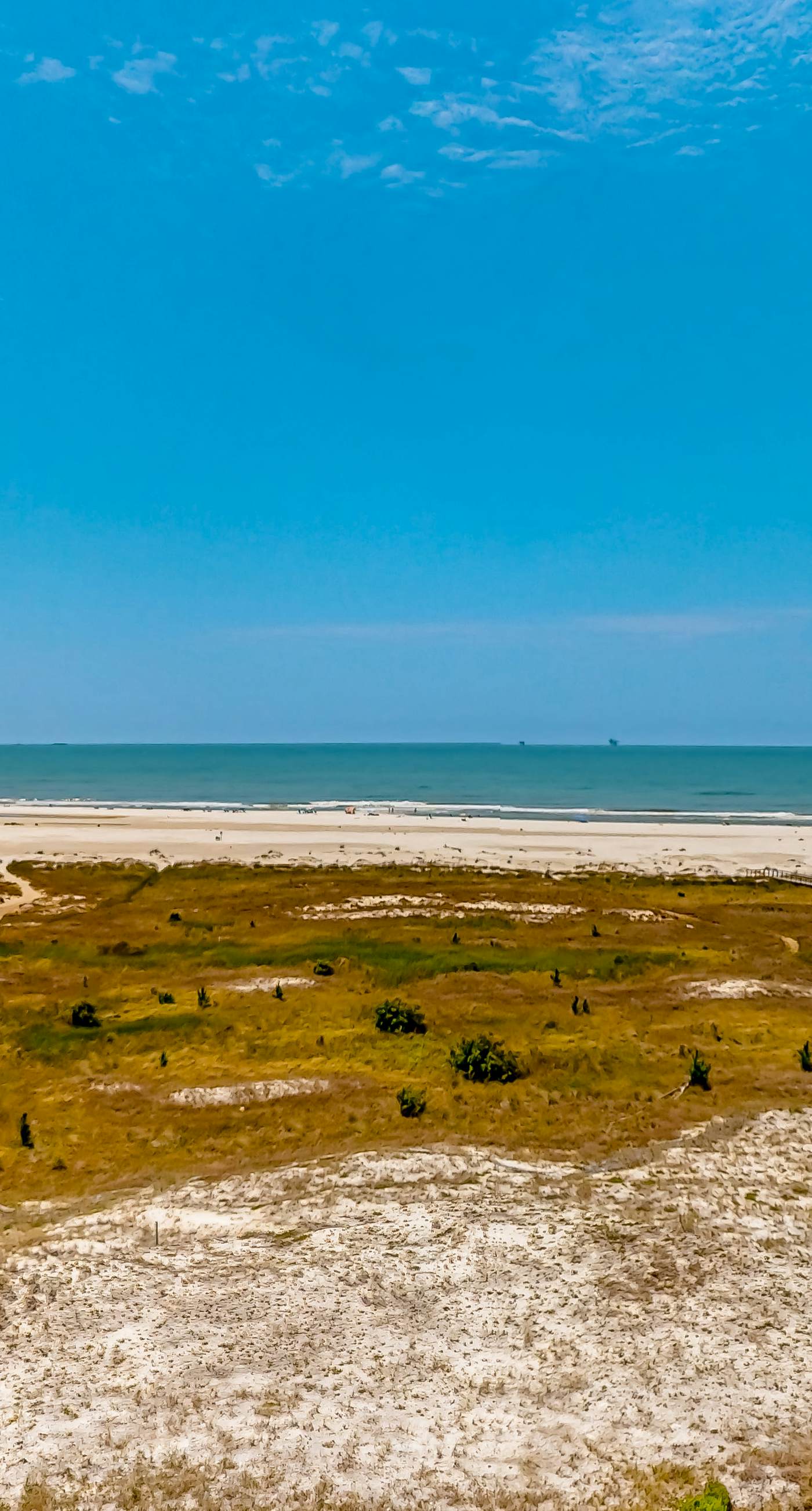 Gulf-front condo with a beach view, pools, hot tub, tennis, & fitness room