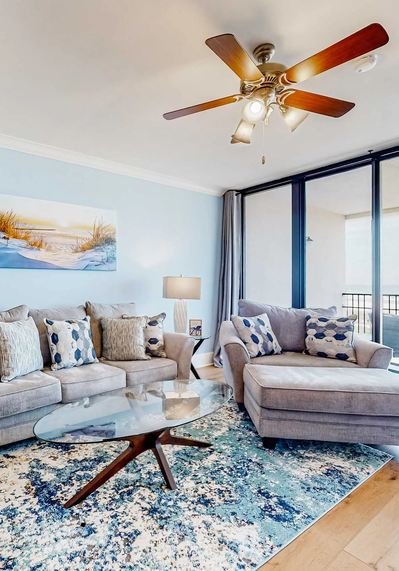 Gulf-front condo with a beach view, pools, hot tub, tennis, & fitness room