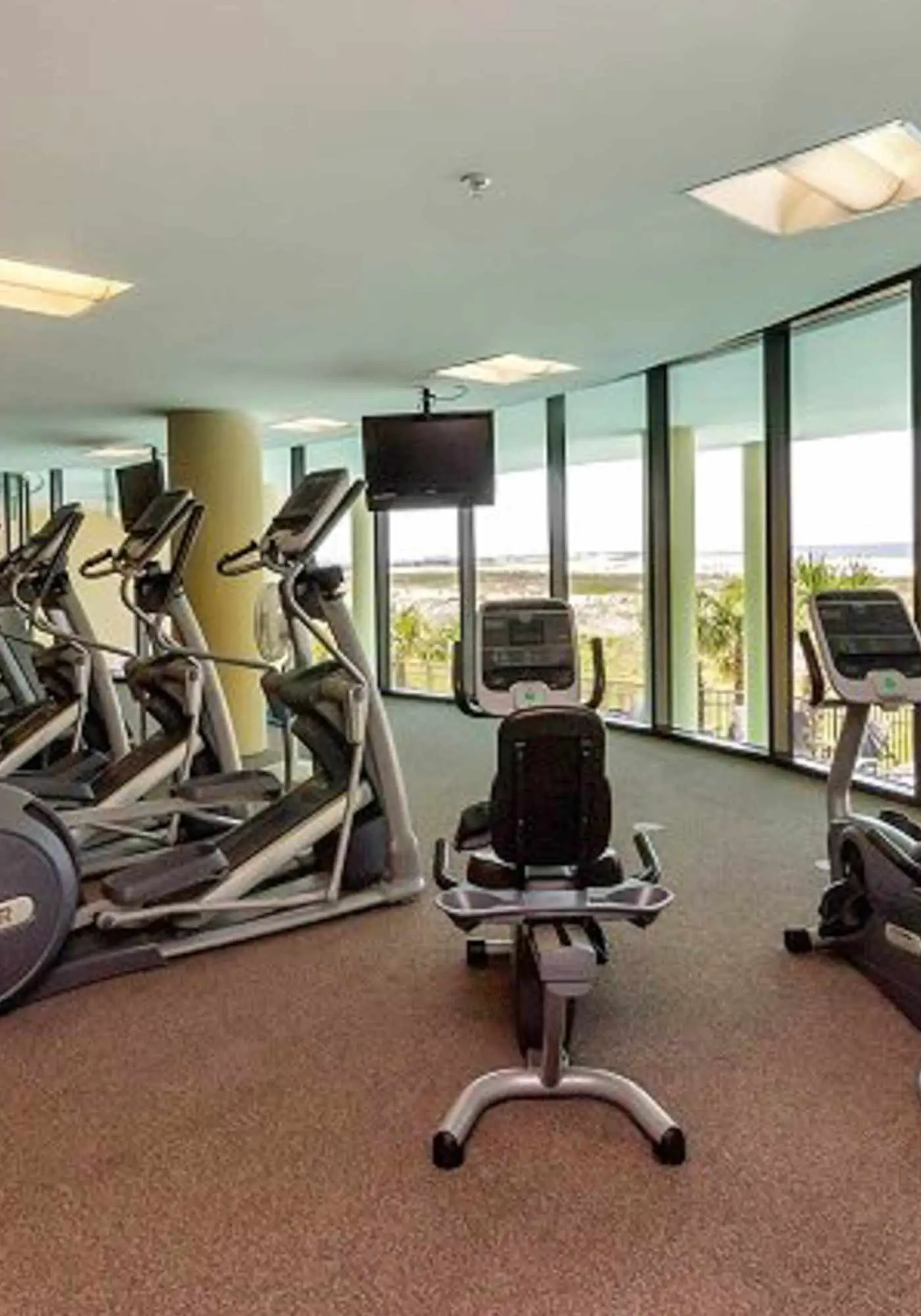 Gulf-front condo with a beach view, pools, hot tub, tennis, & fitness room