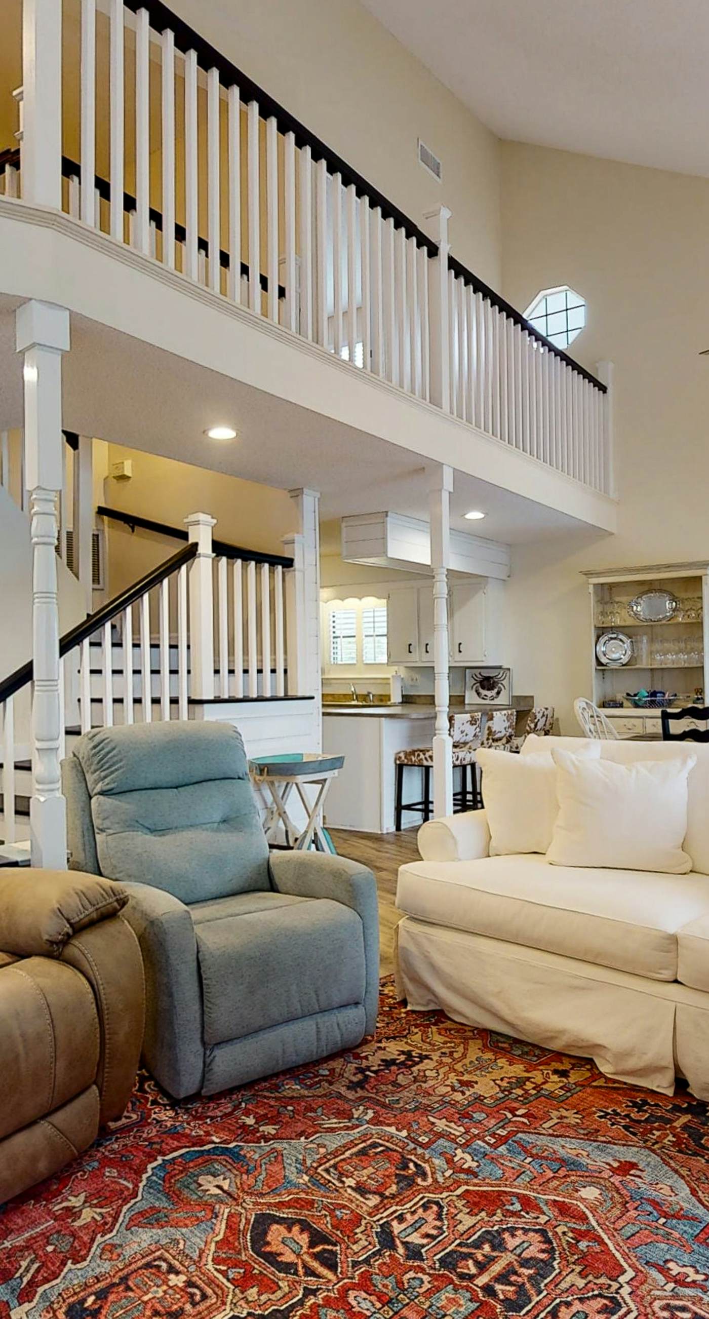 Bayfront home with boat dock, water views, deck, & fish cleaning station