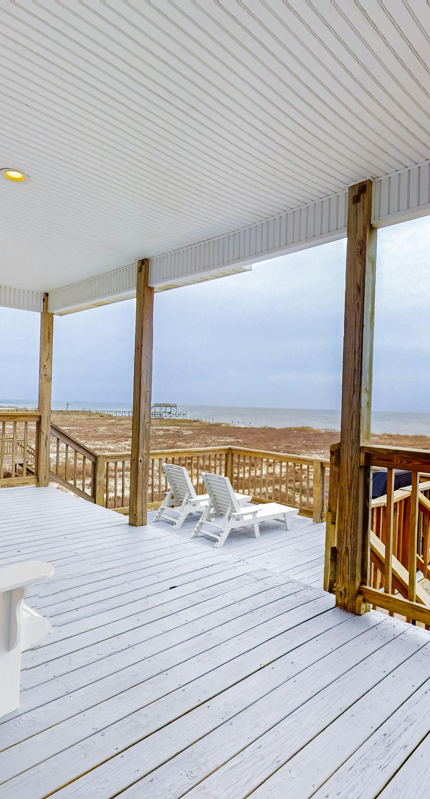 Dog-friendly waterfront home with Gulf views & private beach,lagoon access