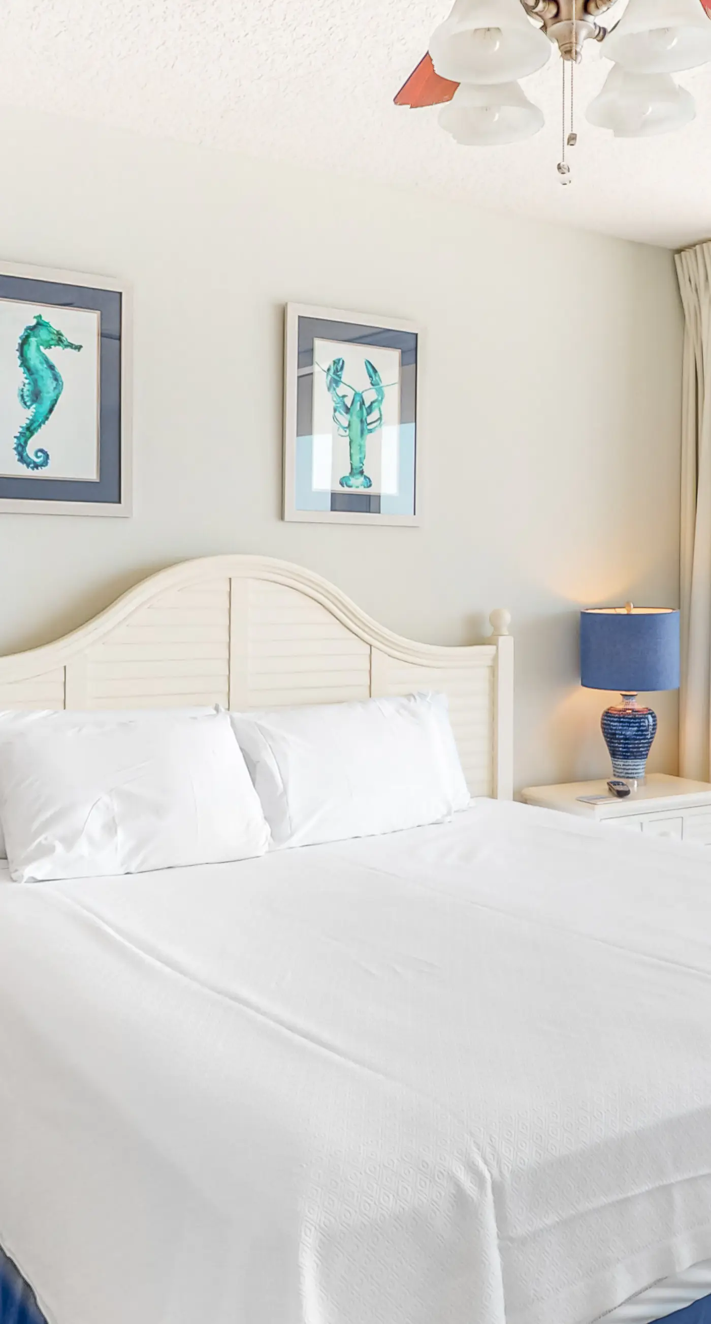 Charming Ocean View Condo with Private Balcony, AC, Shared Outdoor Pool, Free WiFi