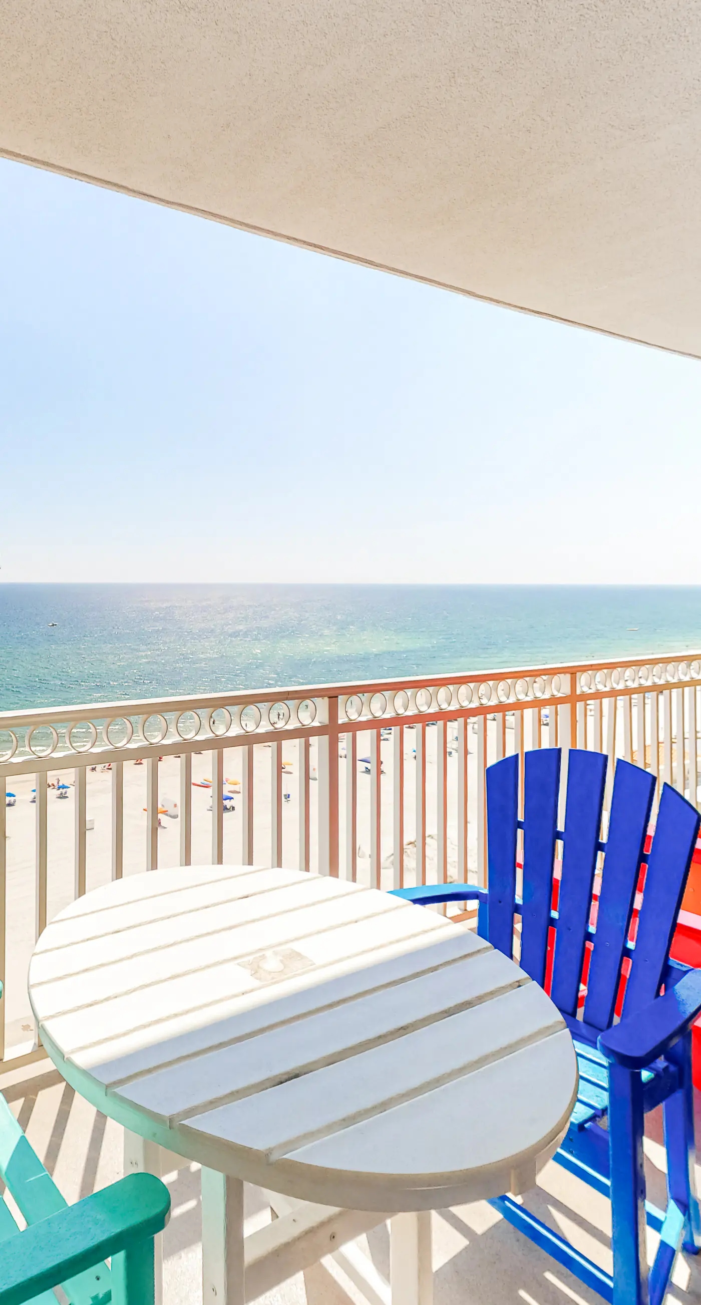 Charming Ocean View Condo with Private Balcony, AC, Shared Outdoor Pool, Free WiFi