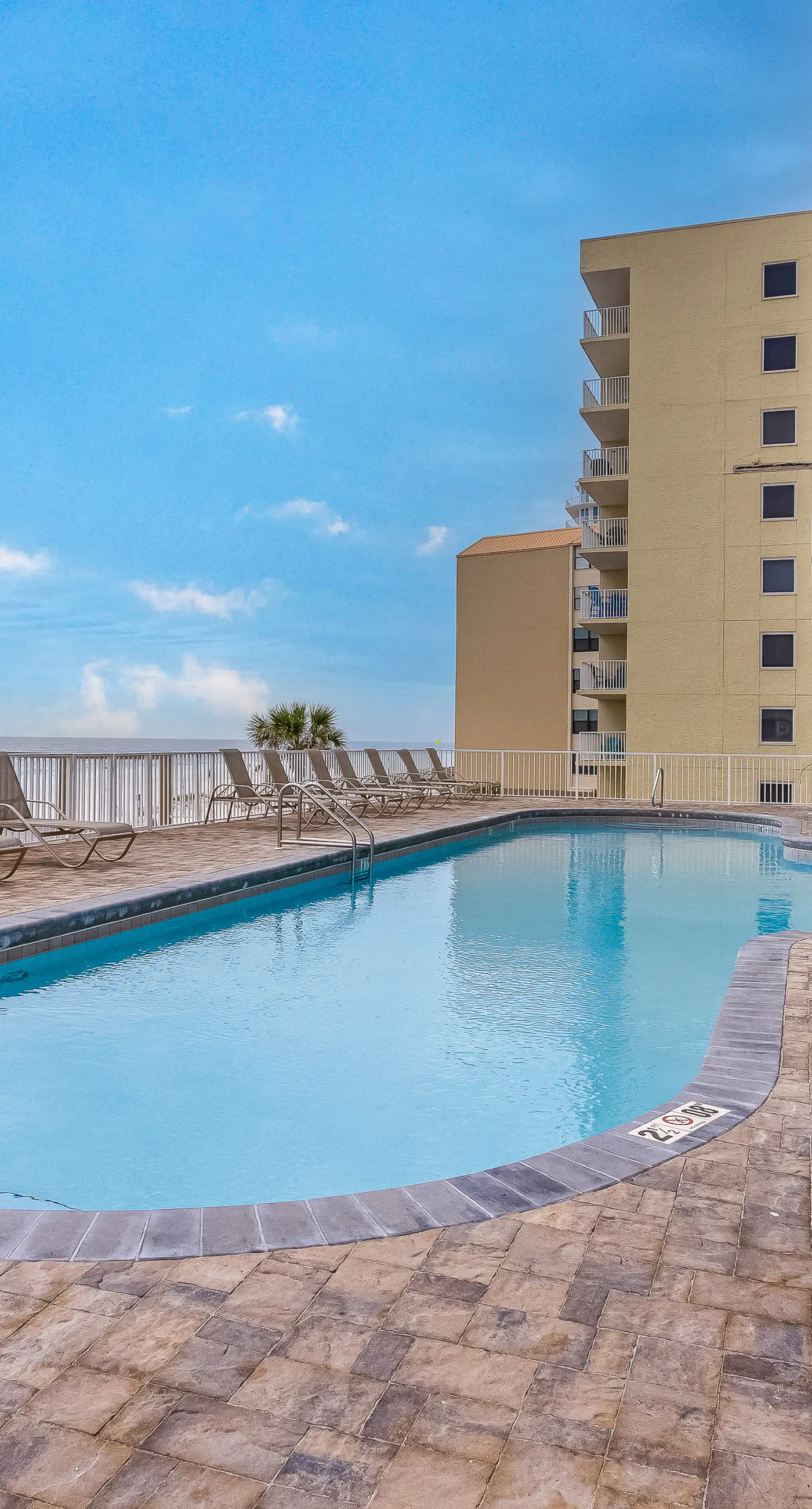 Charming Ocean View Condo with Private Balcony, AC, Shared Outdoor Pool, Free WiFi