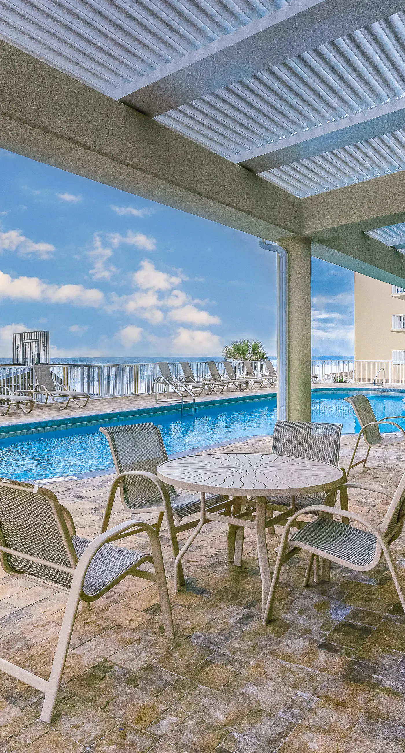 Charming Ocean View Condo with Private Balcony, AC, Shared Outdoor Pool, Free WiFi