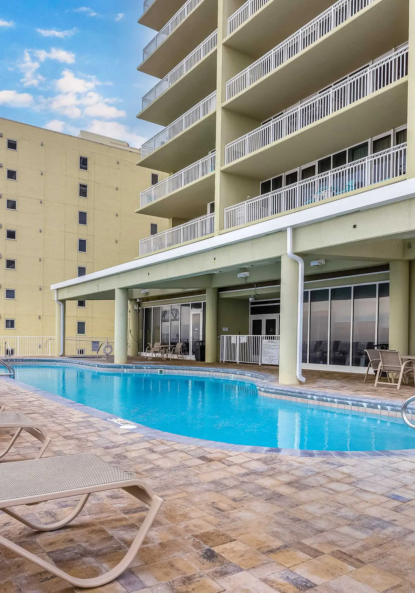 Charming Ocean View Condo with Private Balcony, AC, Shared Outdoor Pool, Free WiFi