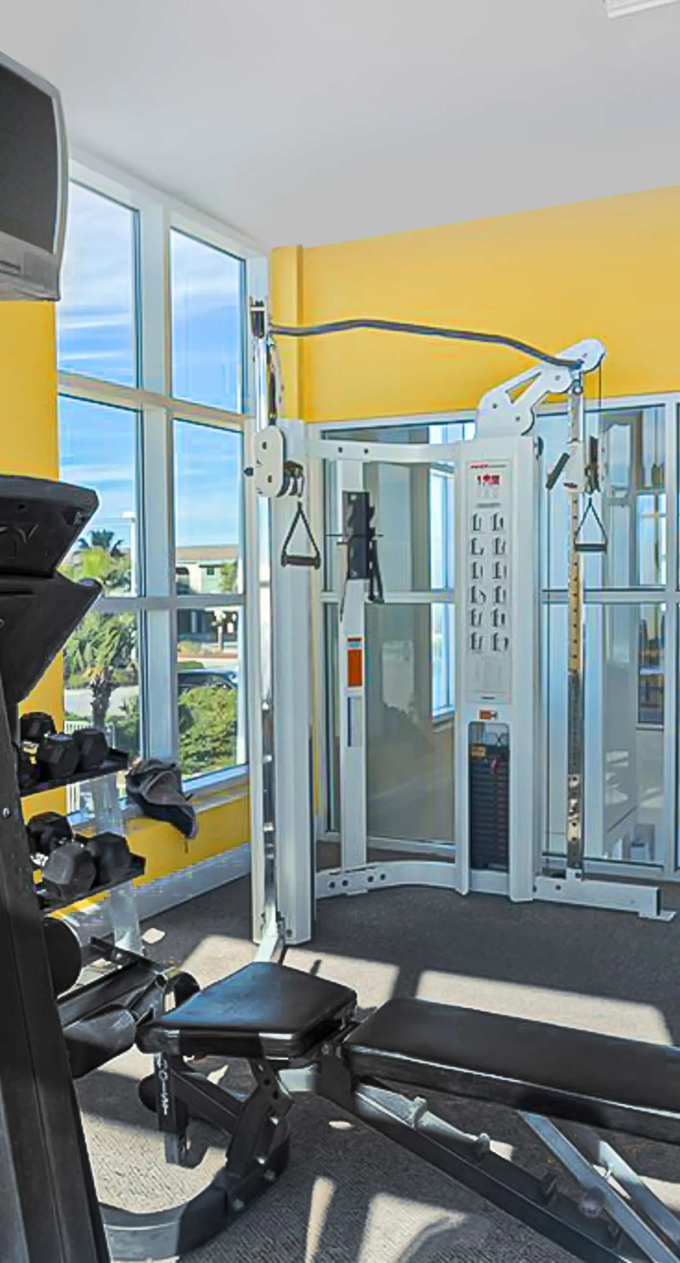 Beachfront condo with pool, hot tub, and sauna access - private balcony