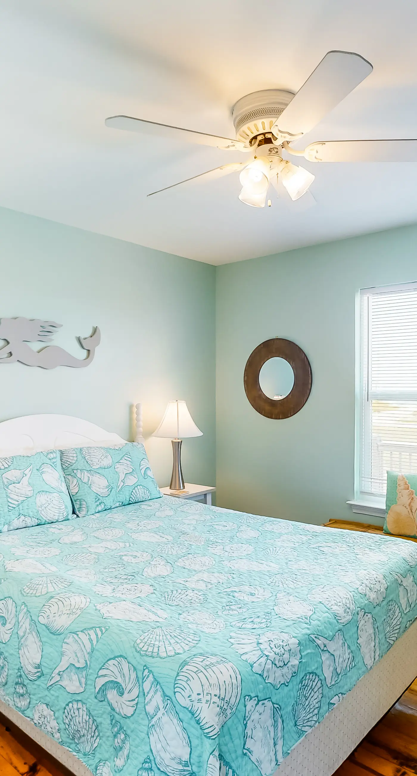 Dog-friendly, water view beach house with a full kitchen, furnished deck, private