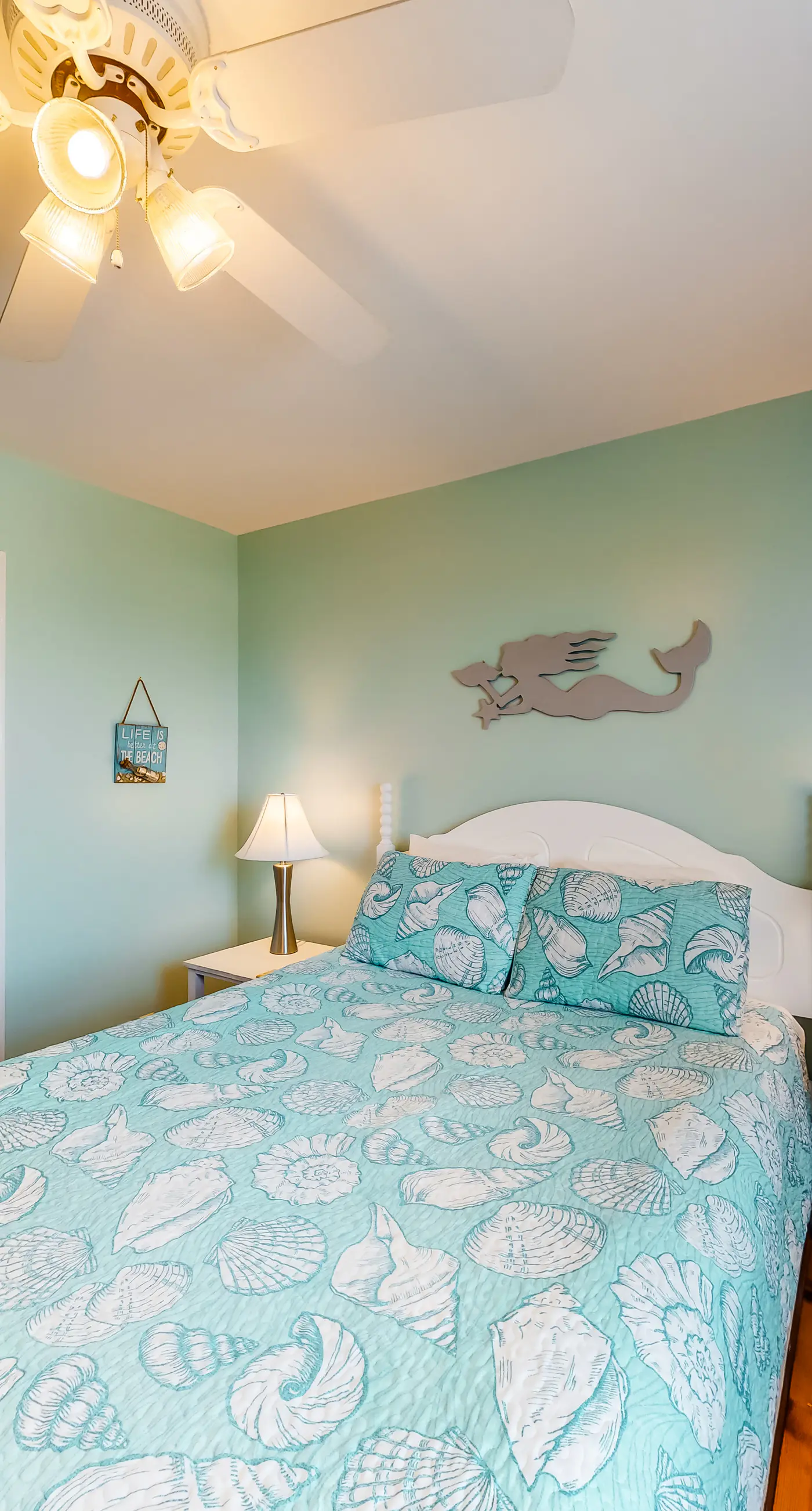 Dog-friendly, water view beach house with a full kitchen, furnished deck, private