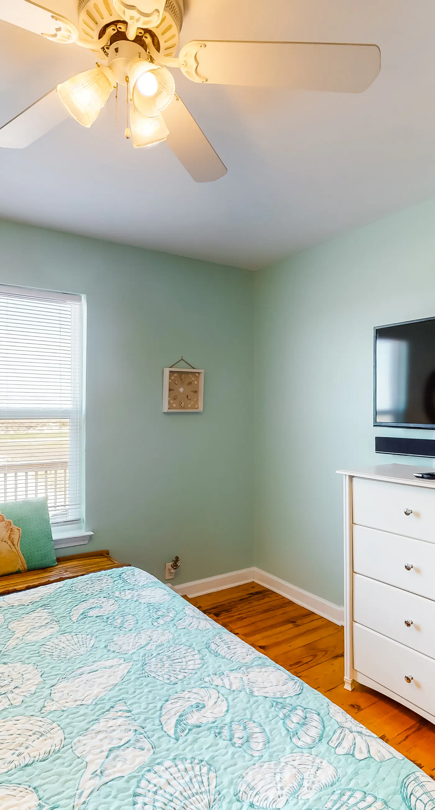 Dog-friendly, water view beach house with a full kitchen, furnished deck, private