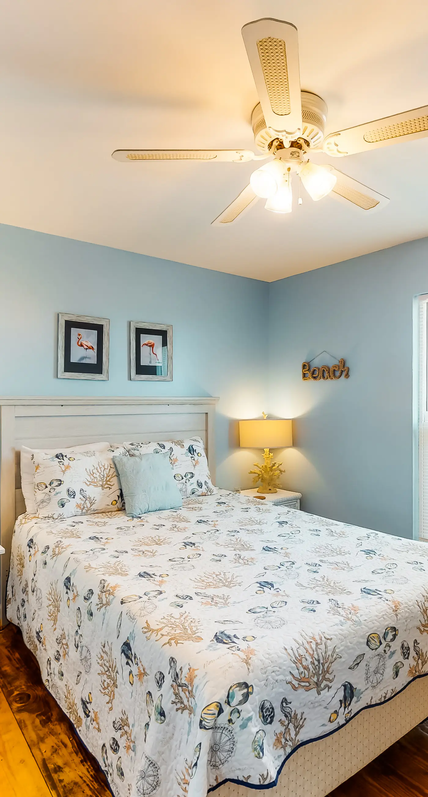 Dog-friendly, water view beach house with a full kitchen, furnished deck, private