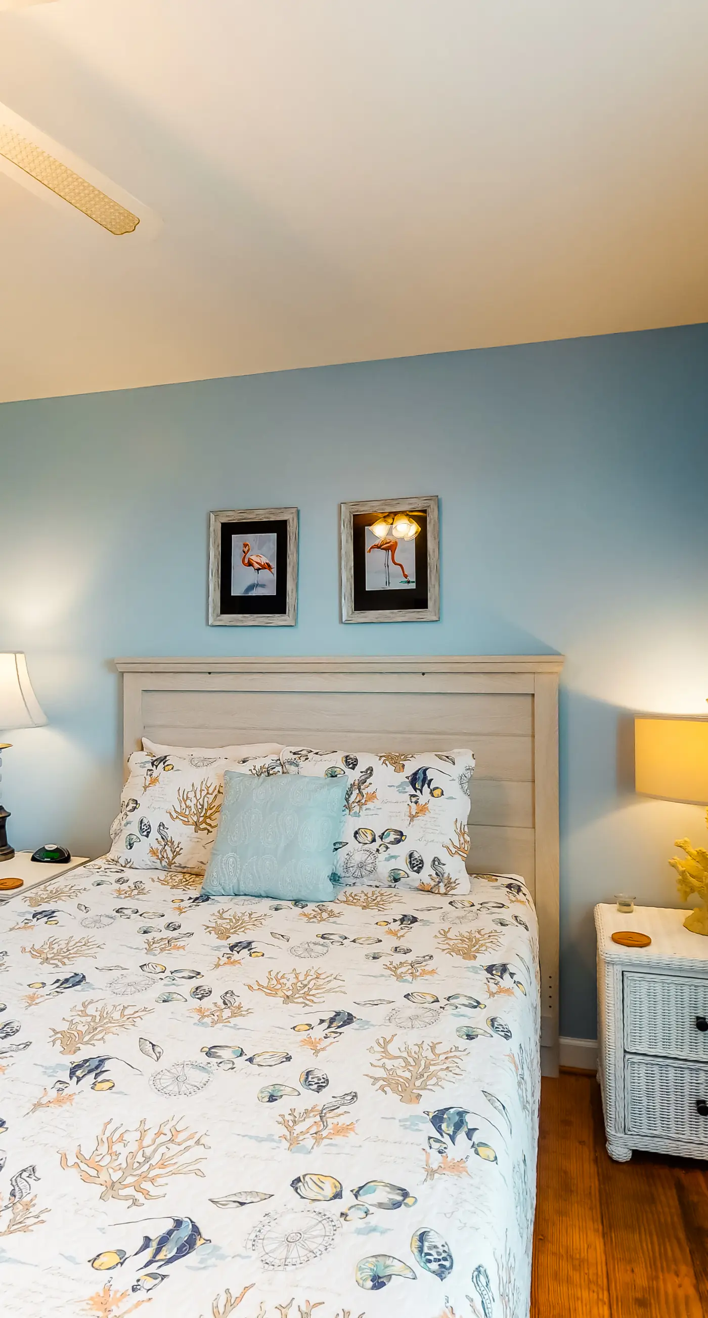 Dog-friendly, water view beach house with a full kitchen, furnished deck, private